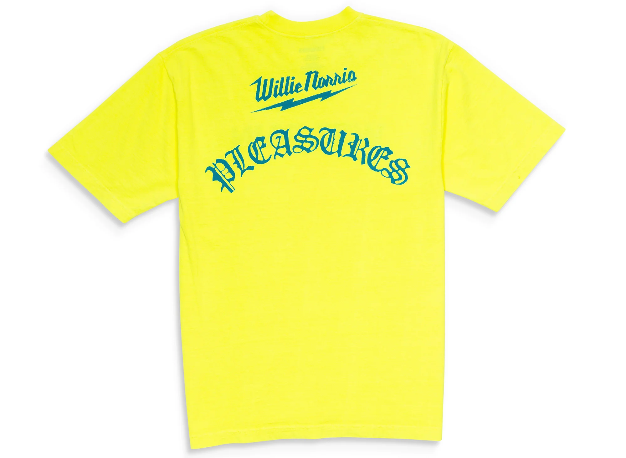 Pleasures Wet Pain Tee in Yellow - Image 2