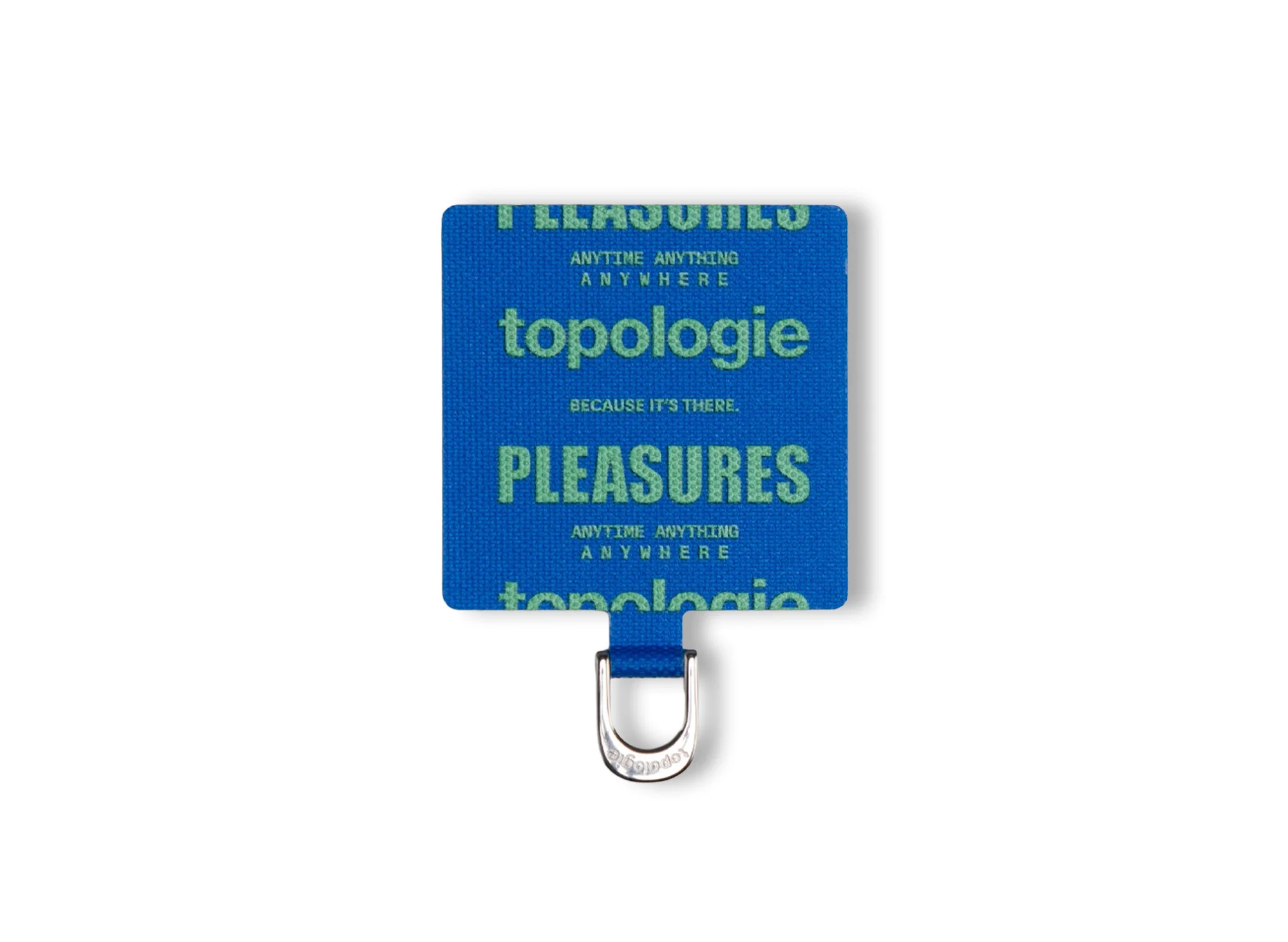 Pleasures x Topologie Phone Strap Adaptor Rope in Blue / Green - Image 2