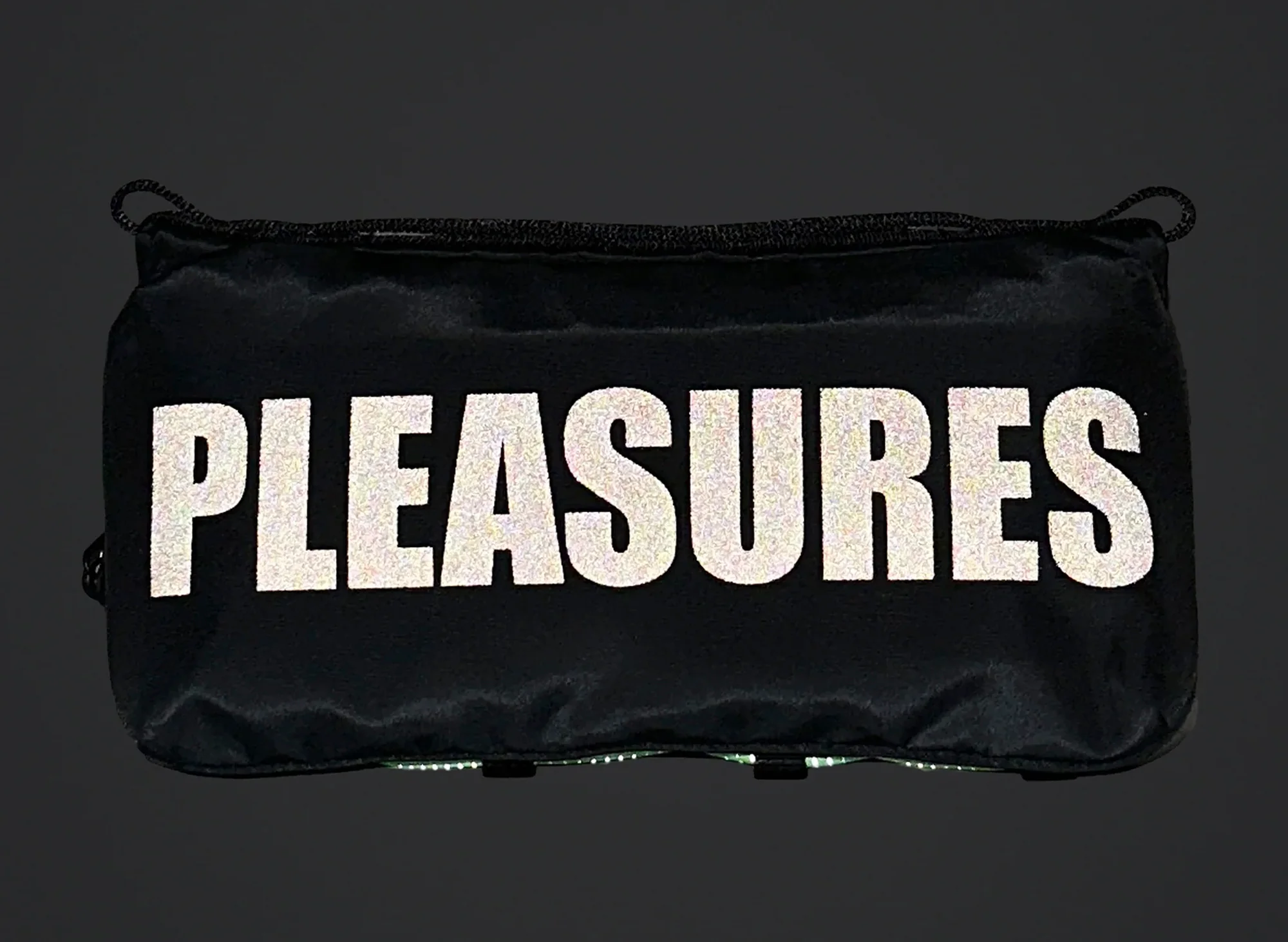 Pleasures x Topologie Sacoche Medium in Black - Image 4