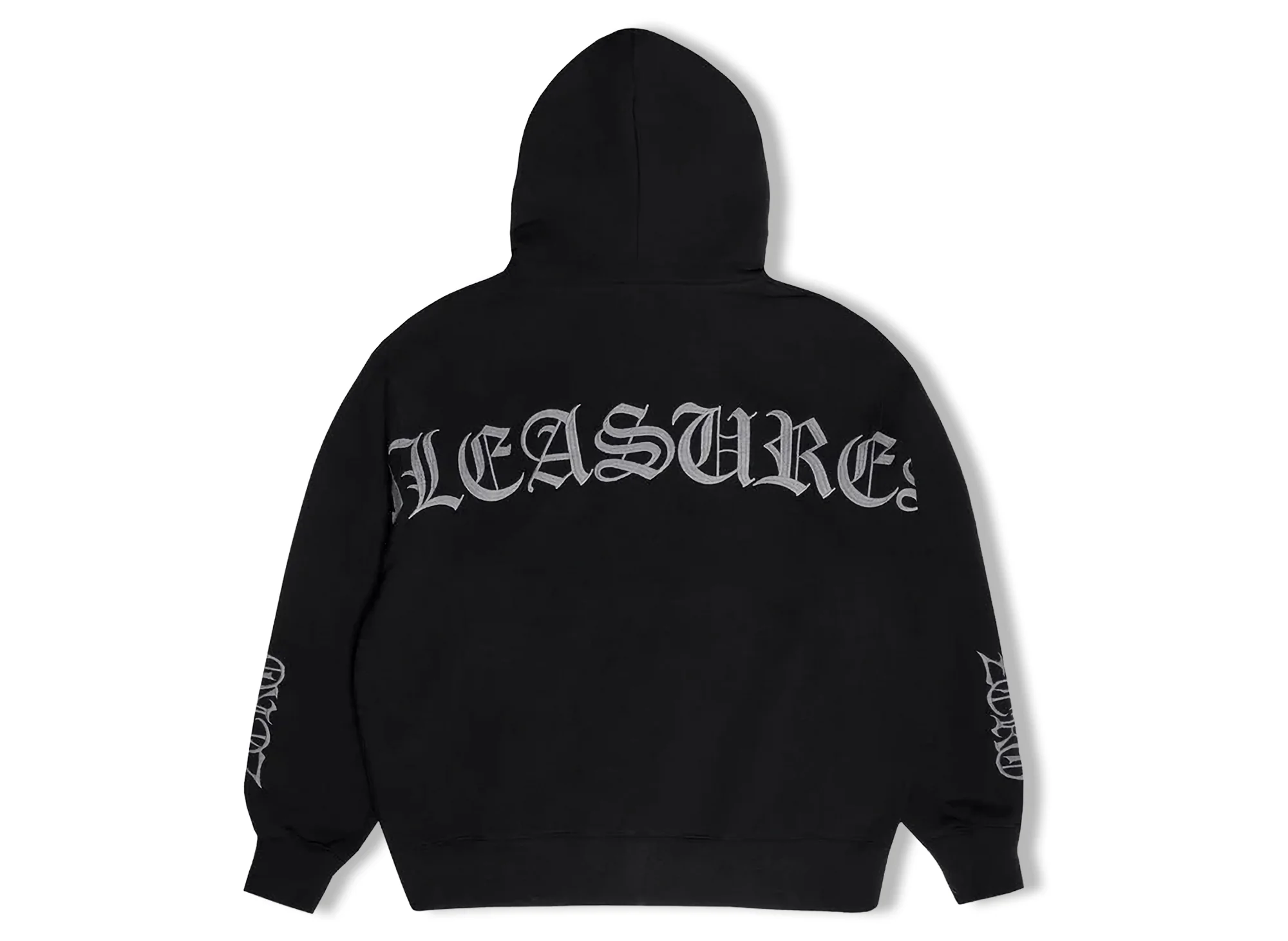 Pleasures x Zero Balaclava Zip Hoodie in Black - Image 2
