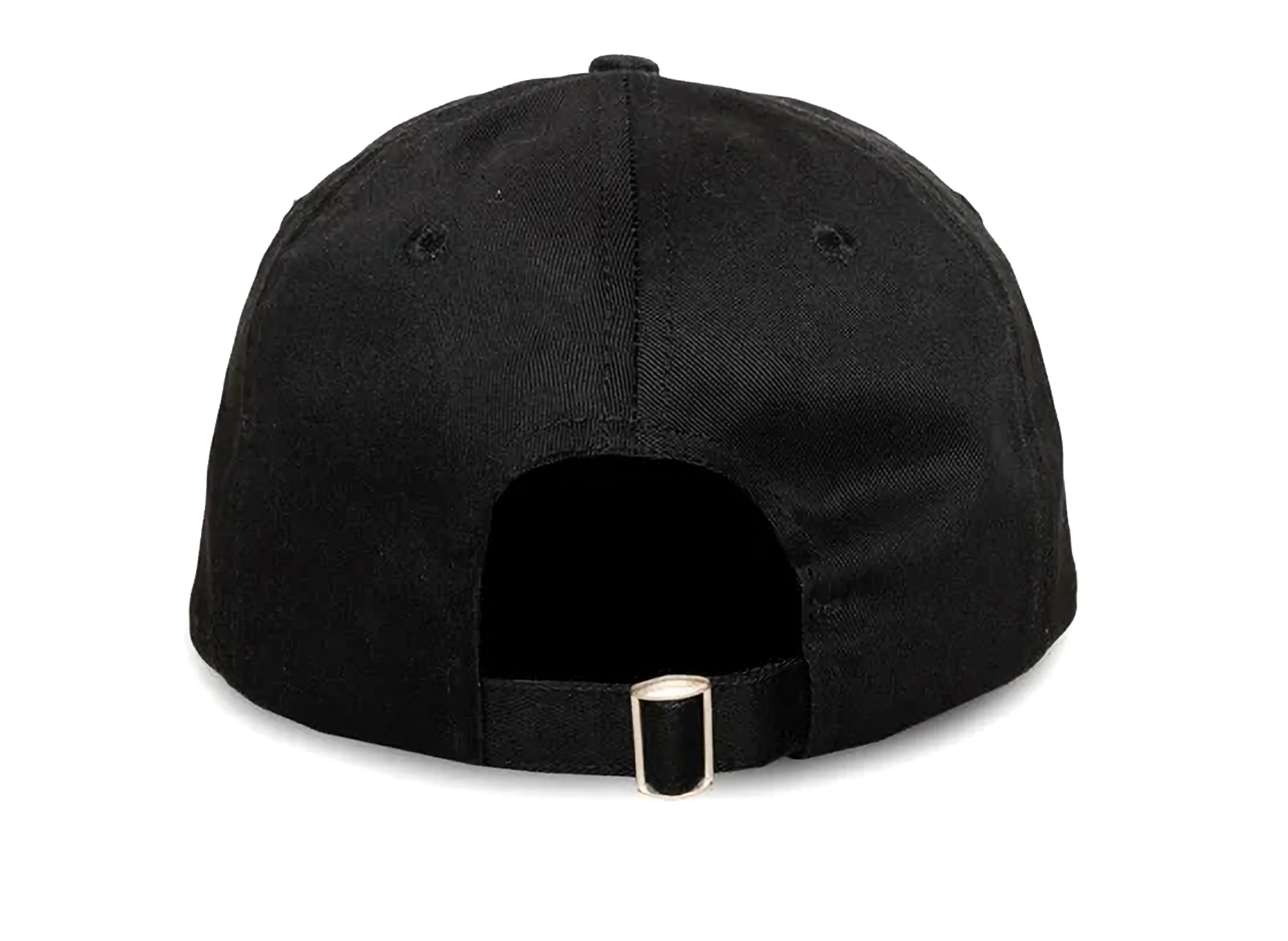 Pleasures x Zero Black Skull Dad Cap in Black - Image 2
