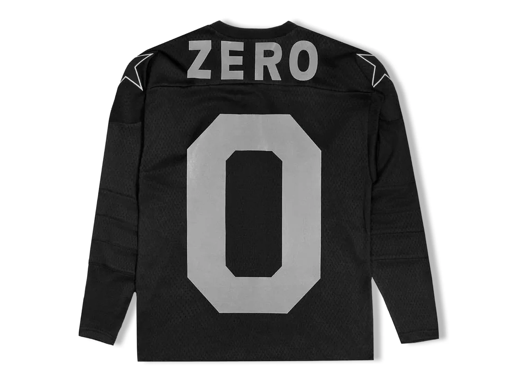 Pleasures x Zero Jamie Hockey Jersey in Black - Image 2