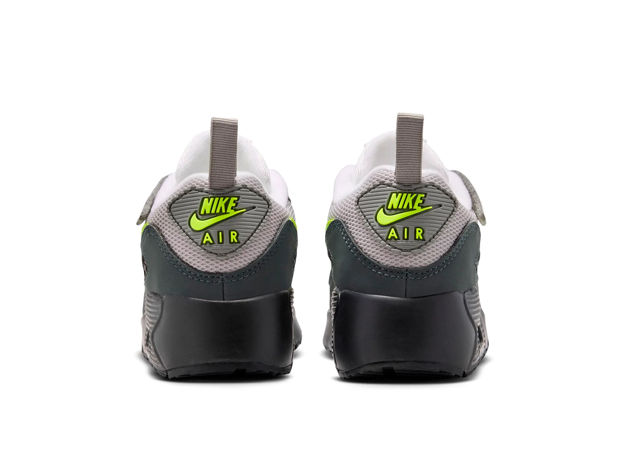 PS Nike Air Max 90 in Black / Neon Yellow - Image 2