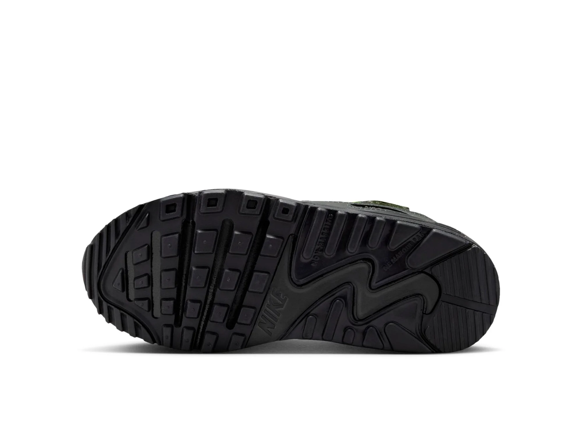 PS Nike Air Max 90 in Black / Neon Yellow - Image 5