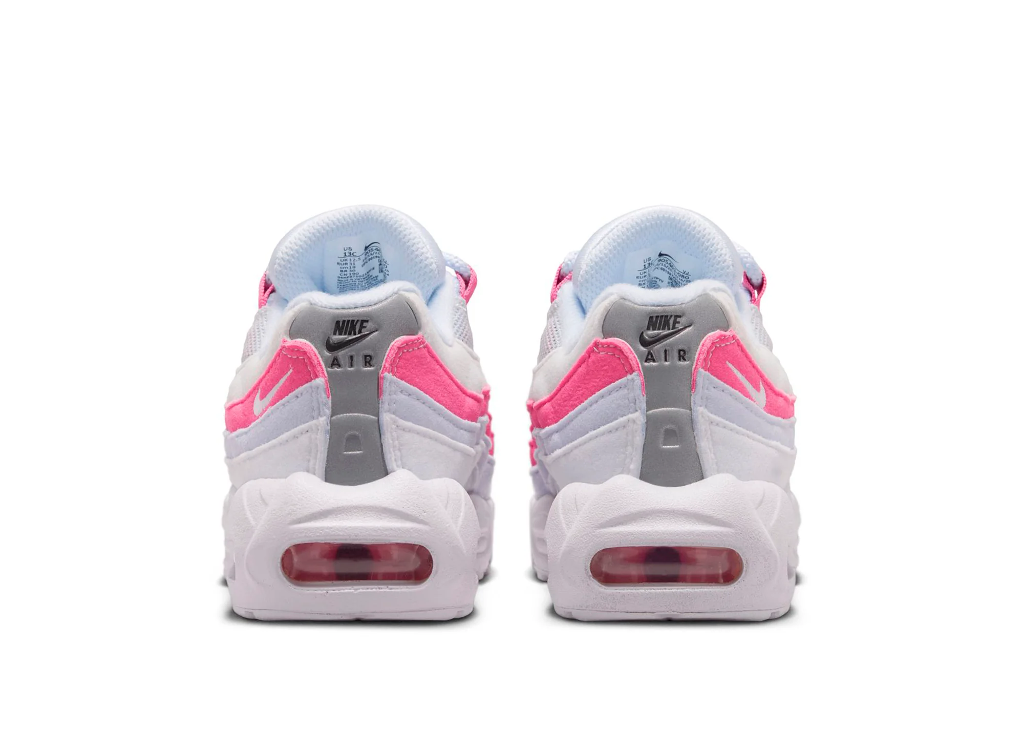 PS Nike Air Max '95 S in Football Grey / White - Image 2