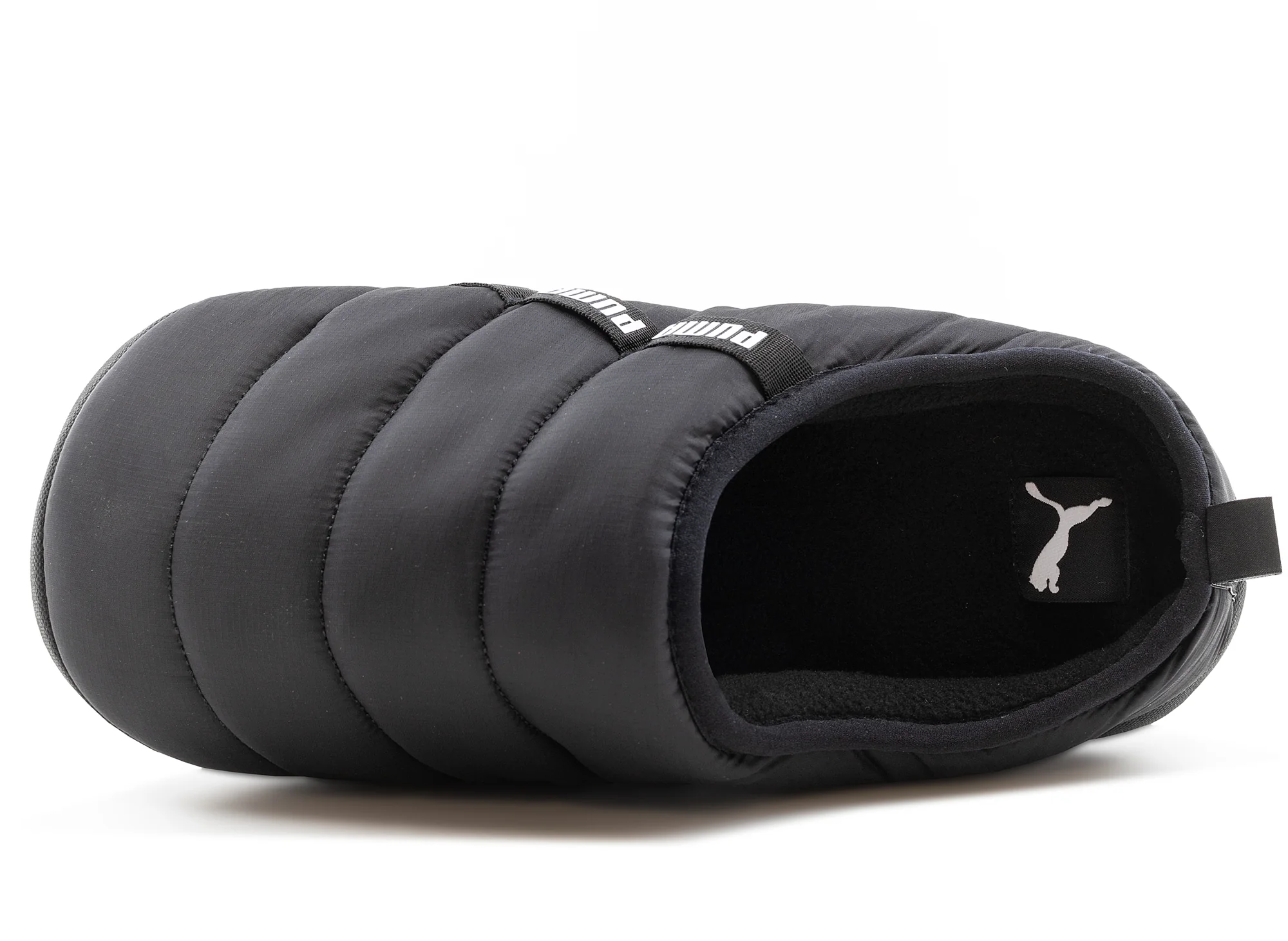 Puma Scuff Slippers in Black - Image 2