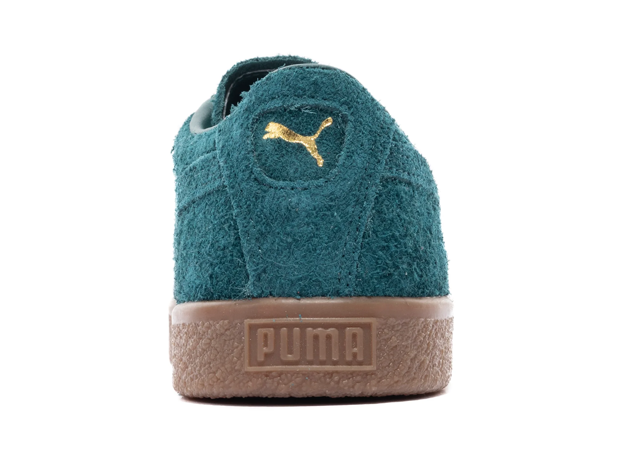 Puma VTG Hairy Suede in Varsity Green & Gum - Image 2