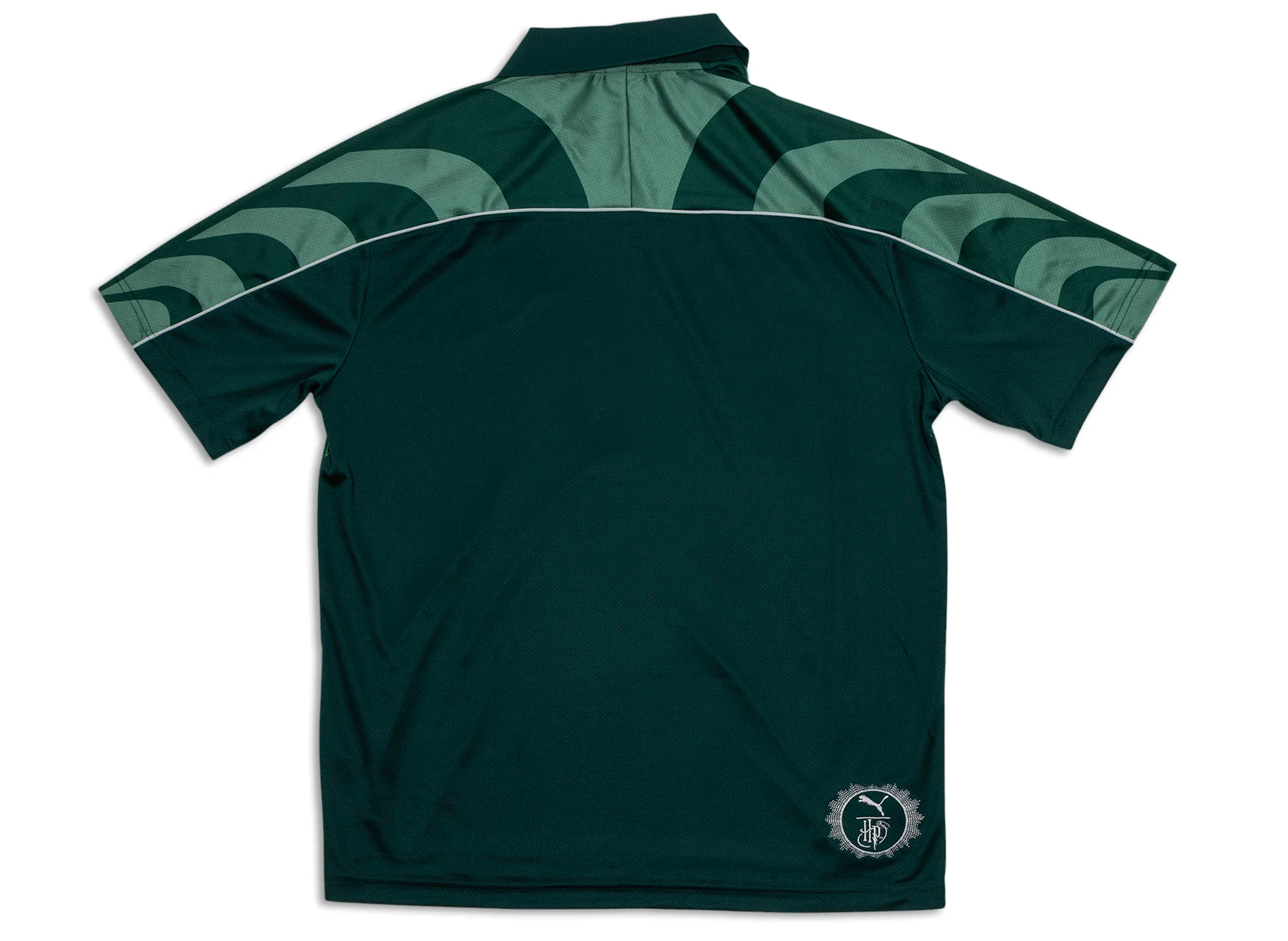 Puma x Harry Potter Relaxed Football Jersey in Dark Myrtle - Image 2