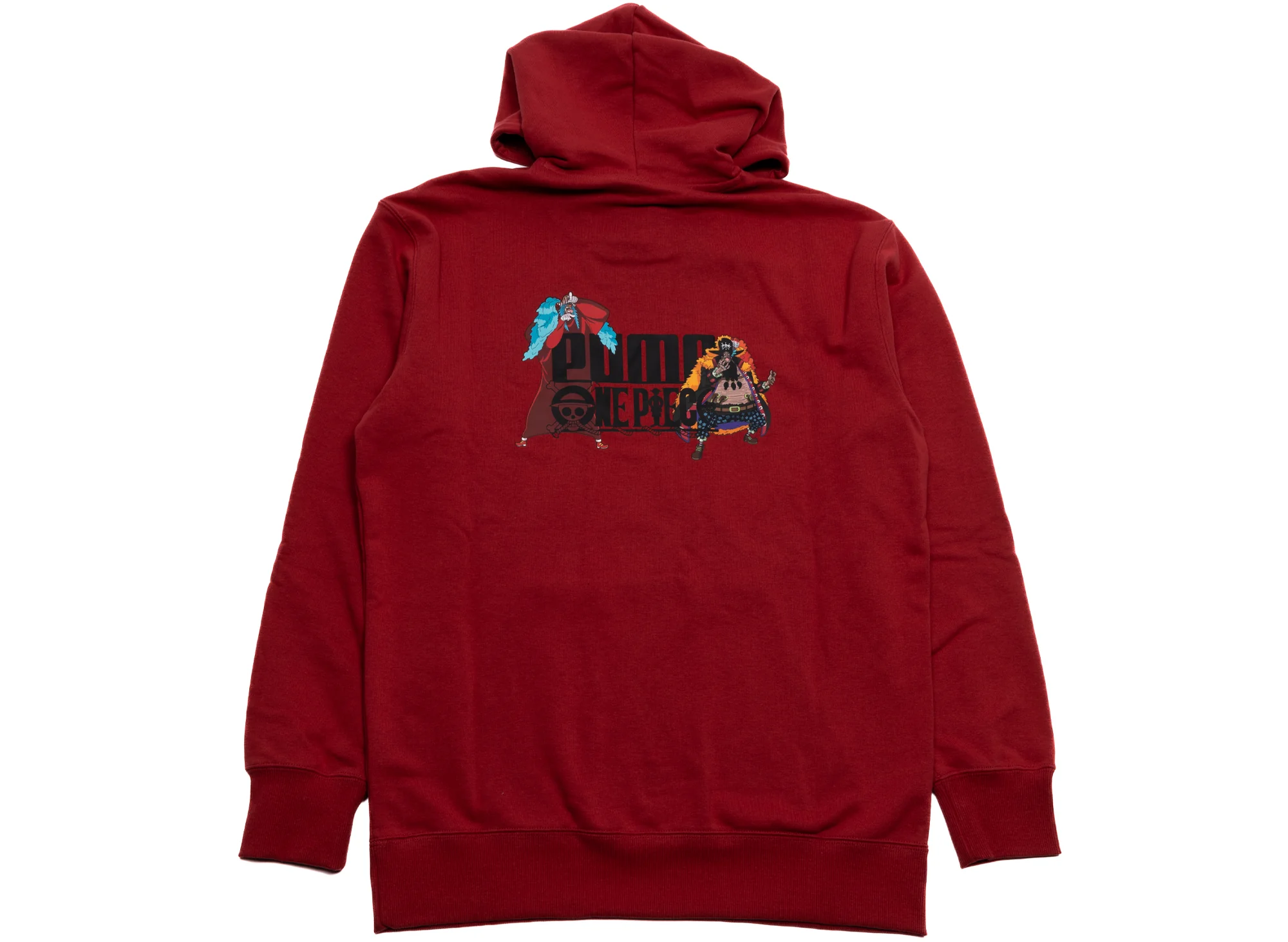 Puma x One Piece Hoodie in Red - Image 2