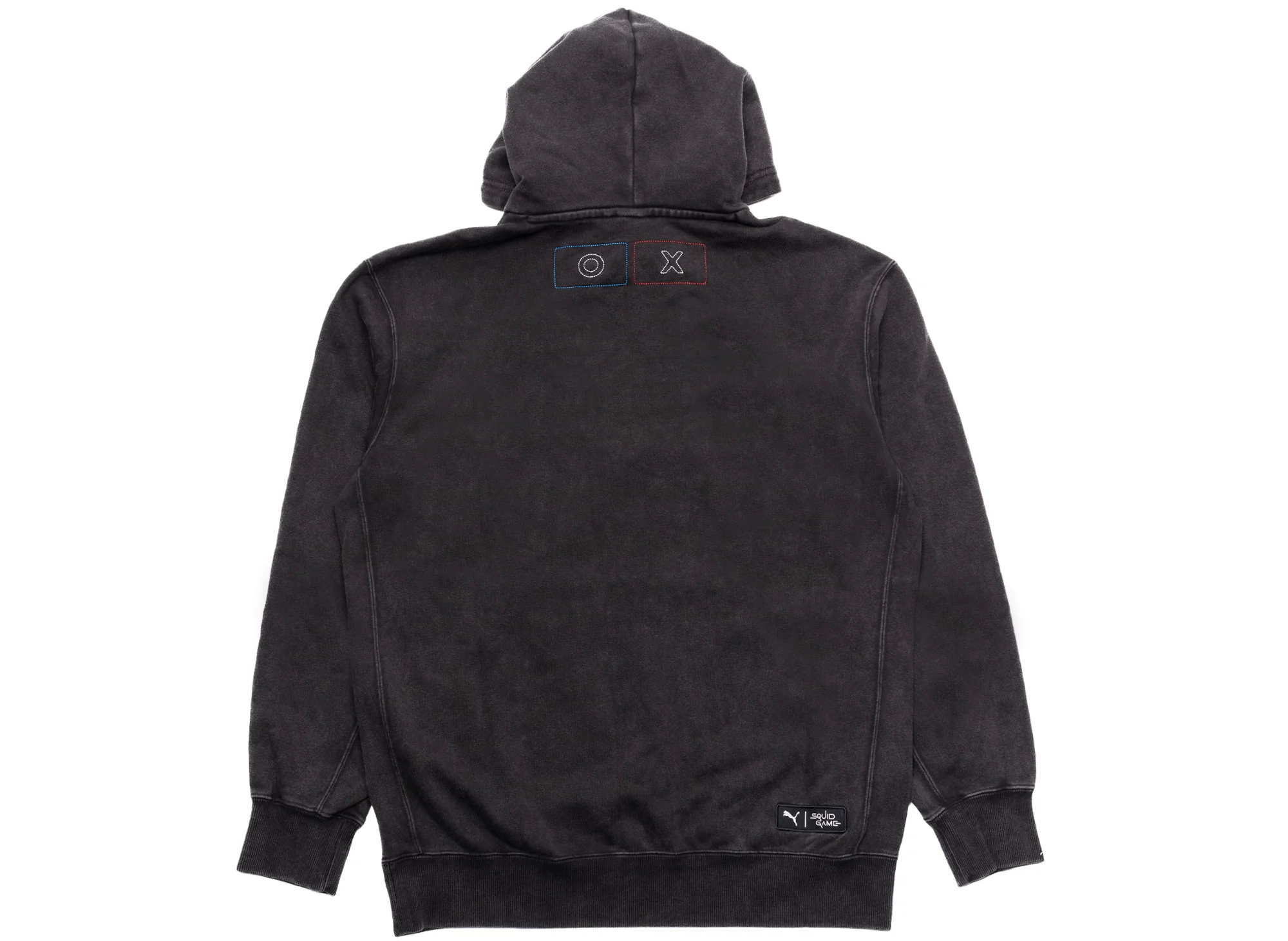Puma x Squid Game Graphic Hoodie in Black - Image 2