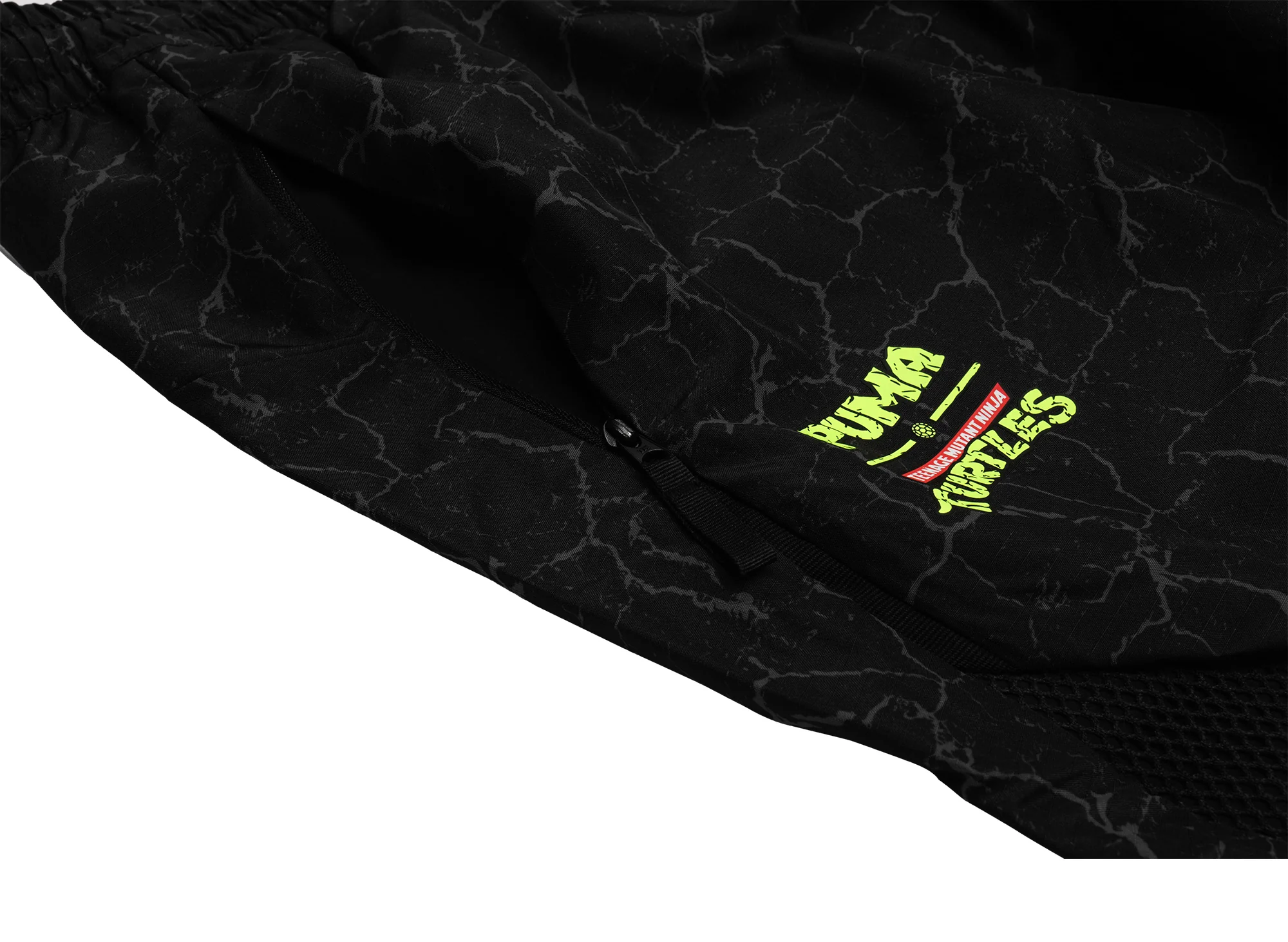 Puma x TMNT Pumatech Relaxed Cargo Pants in Black - Image 2