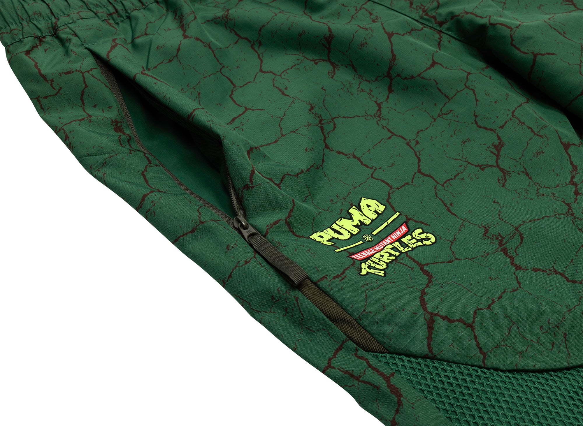 Puma x TMNT Pumatech Relaxed Cargo Pants in Green - Image 2