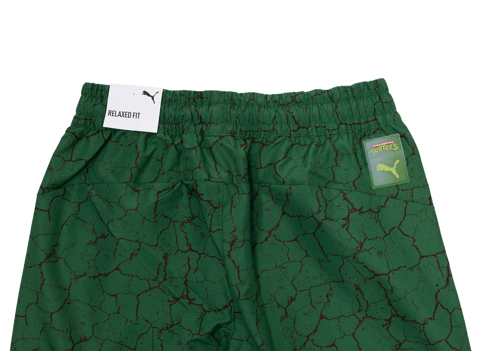 Puma x TMNT Pumatech Relaxed Cargo Pants in Green - Image 3