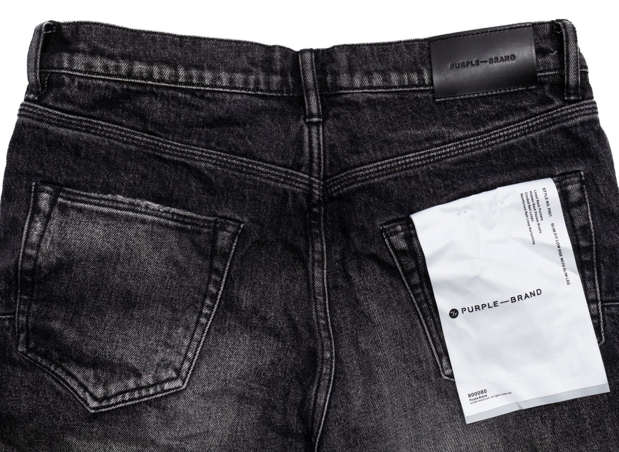 Purple Brand 2 Year Dirty Fade Jeans - Image 2