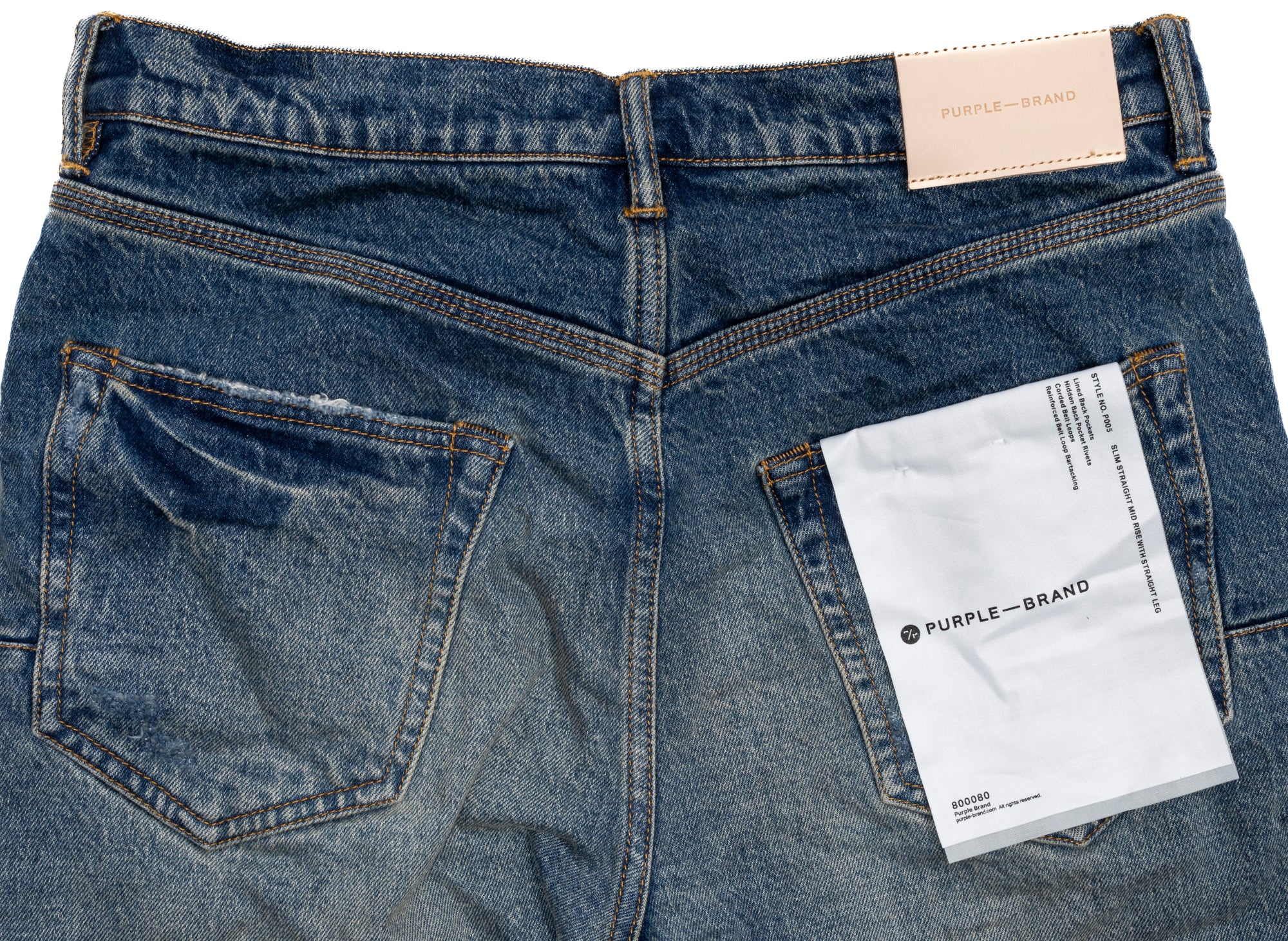 Purple Brand 2 Year Dirty Fade Jeans - Image 2