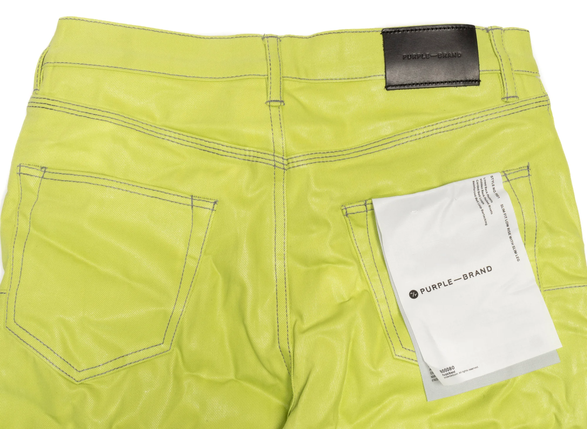Purple Brand Acid Raw Denim Jeans - Image 2