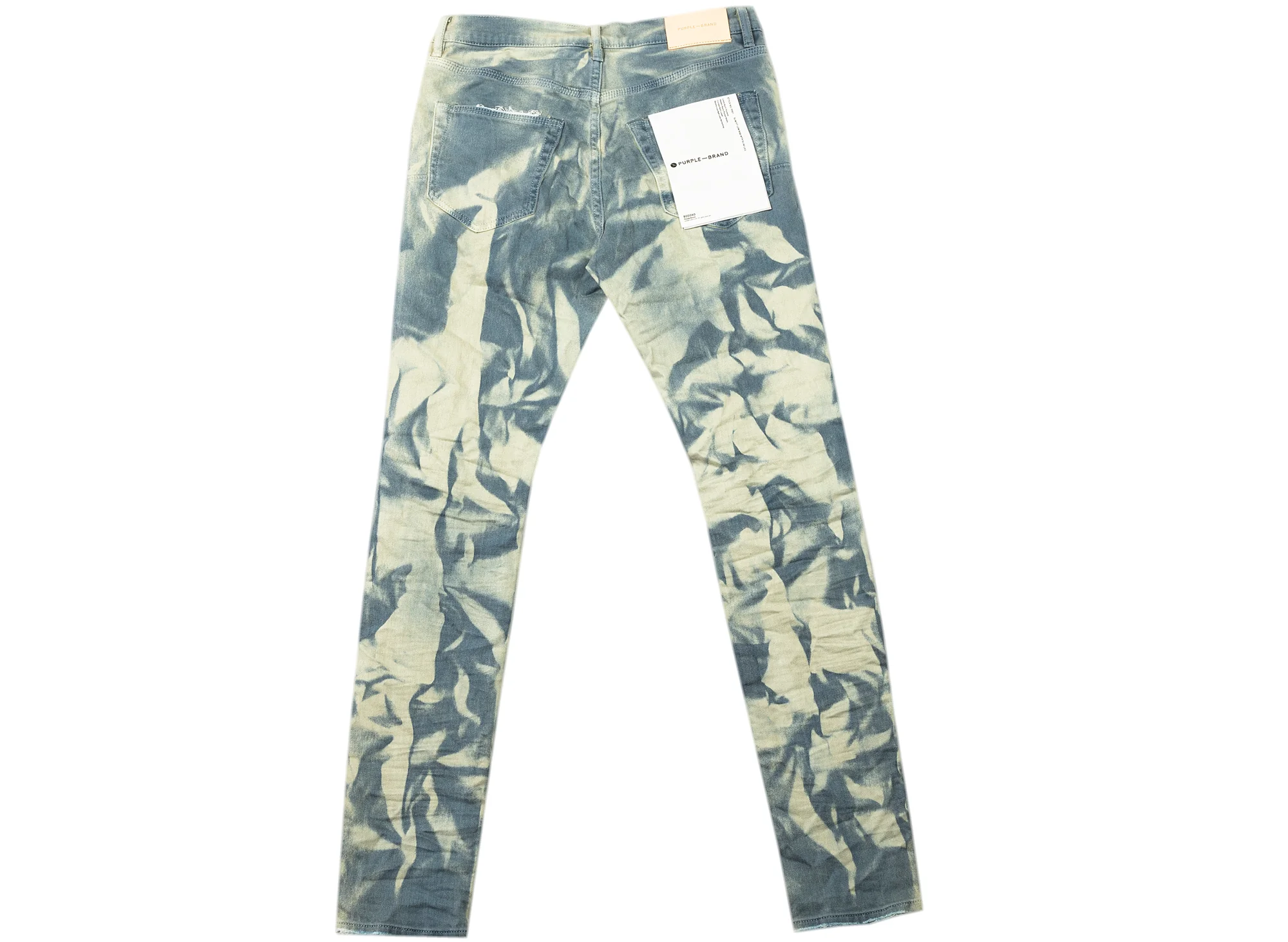 Purple Brand Blue Fatigue Marble Jeans - Image 2