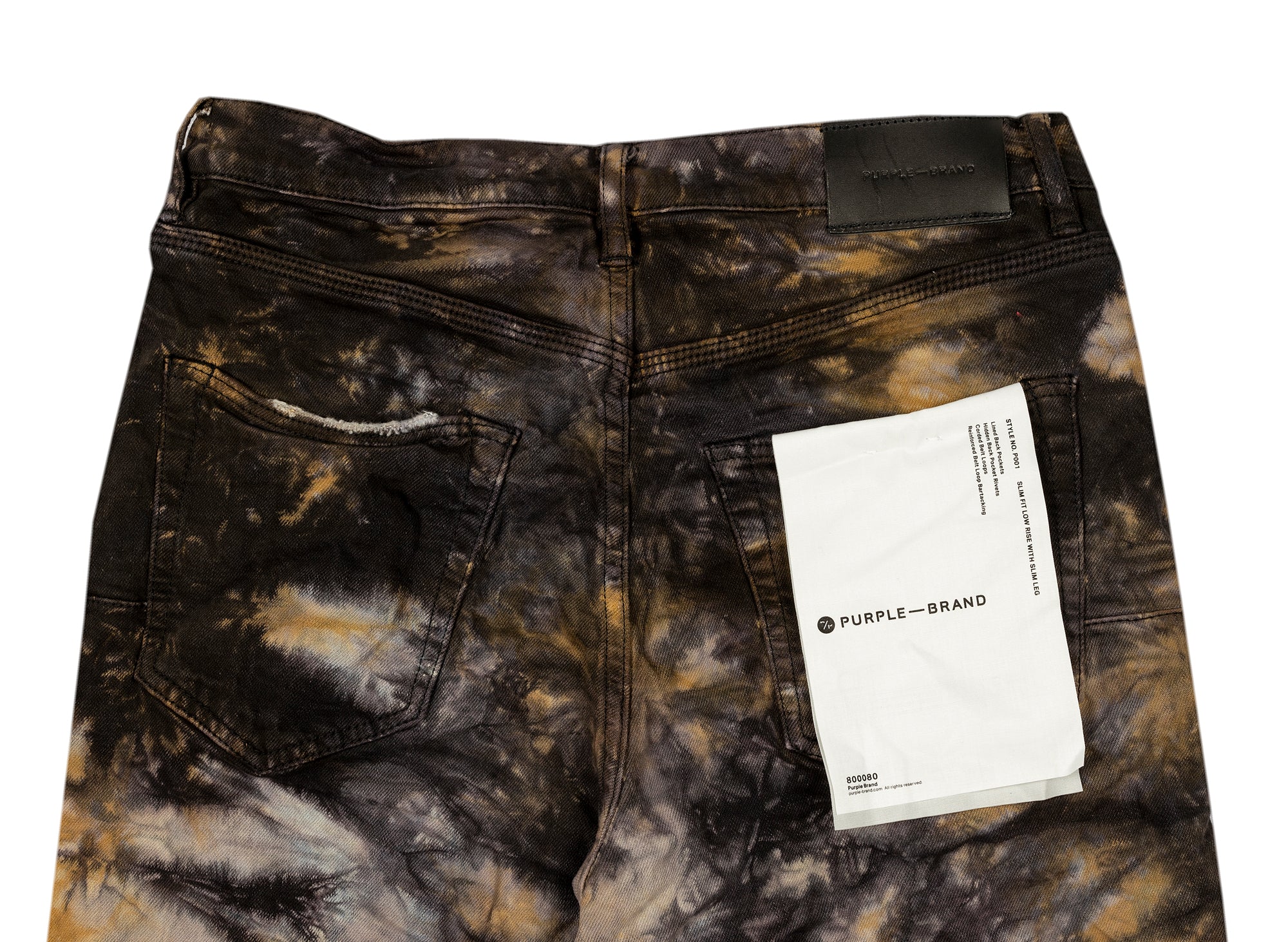 Purple Brand Clay Tie Dye - Image 2
