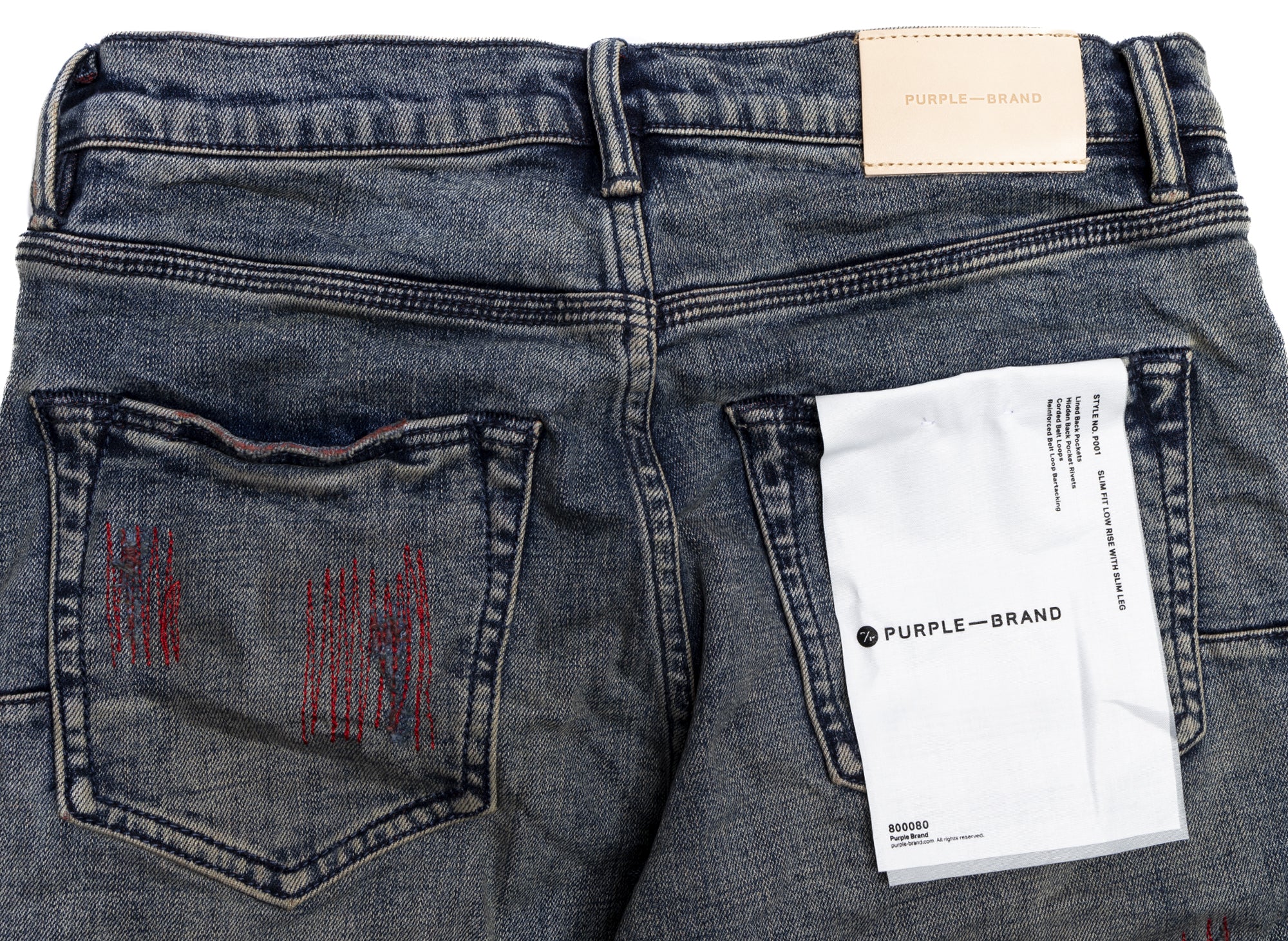 Purple Brand Indigo Blowout Jeans - Image 2