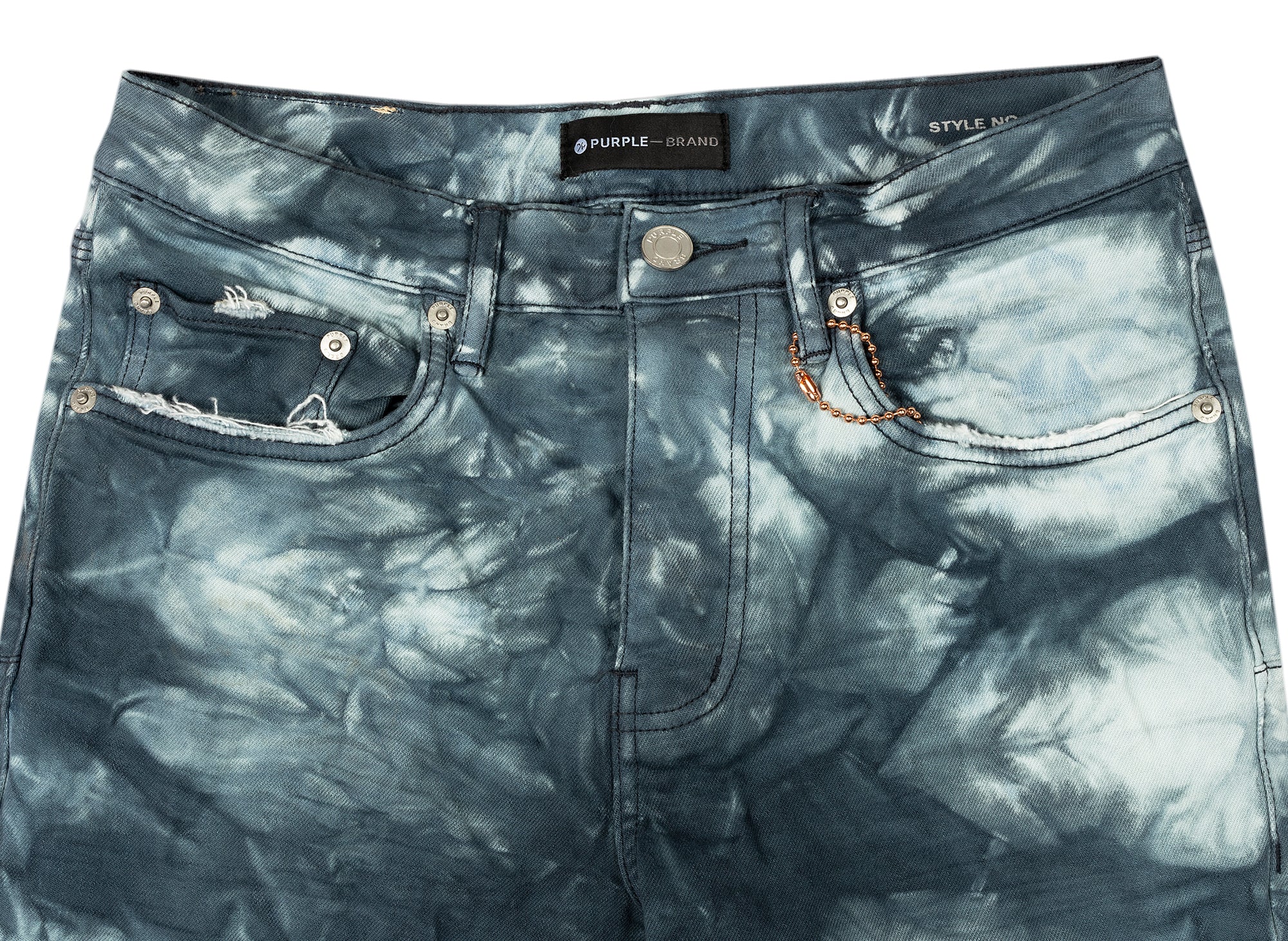 Purple Brand Indigo Lapis Marble Jeans - Image 3
