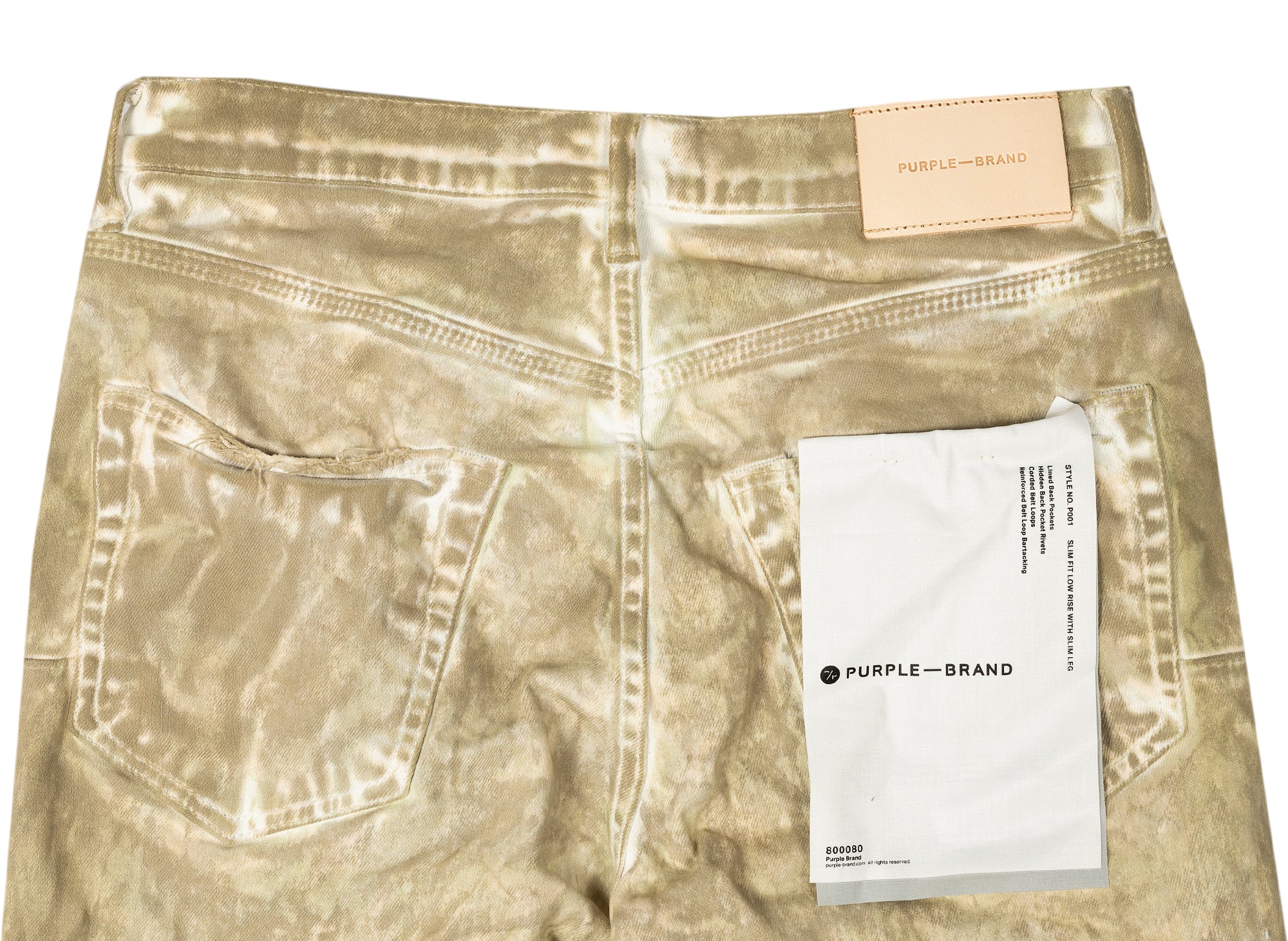 Purple Brand Khaki Mechanic Dirty Jeans - Image 2