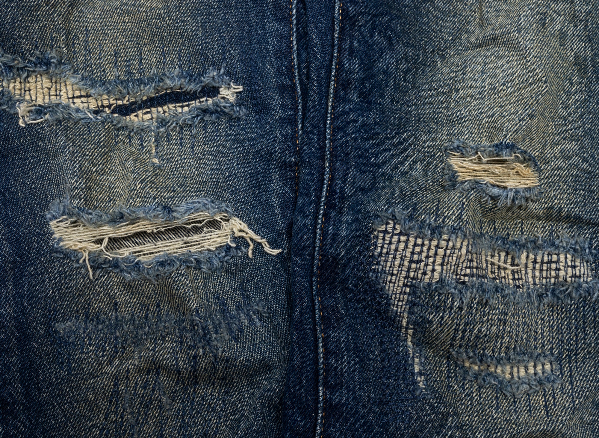 Purple Brand Light Destroy Jeans - Image 2