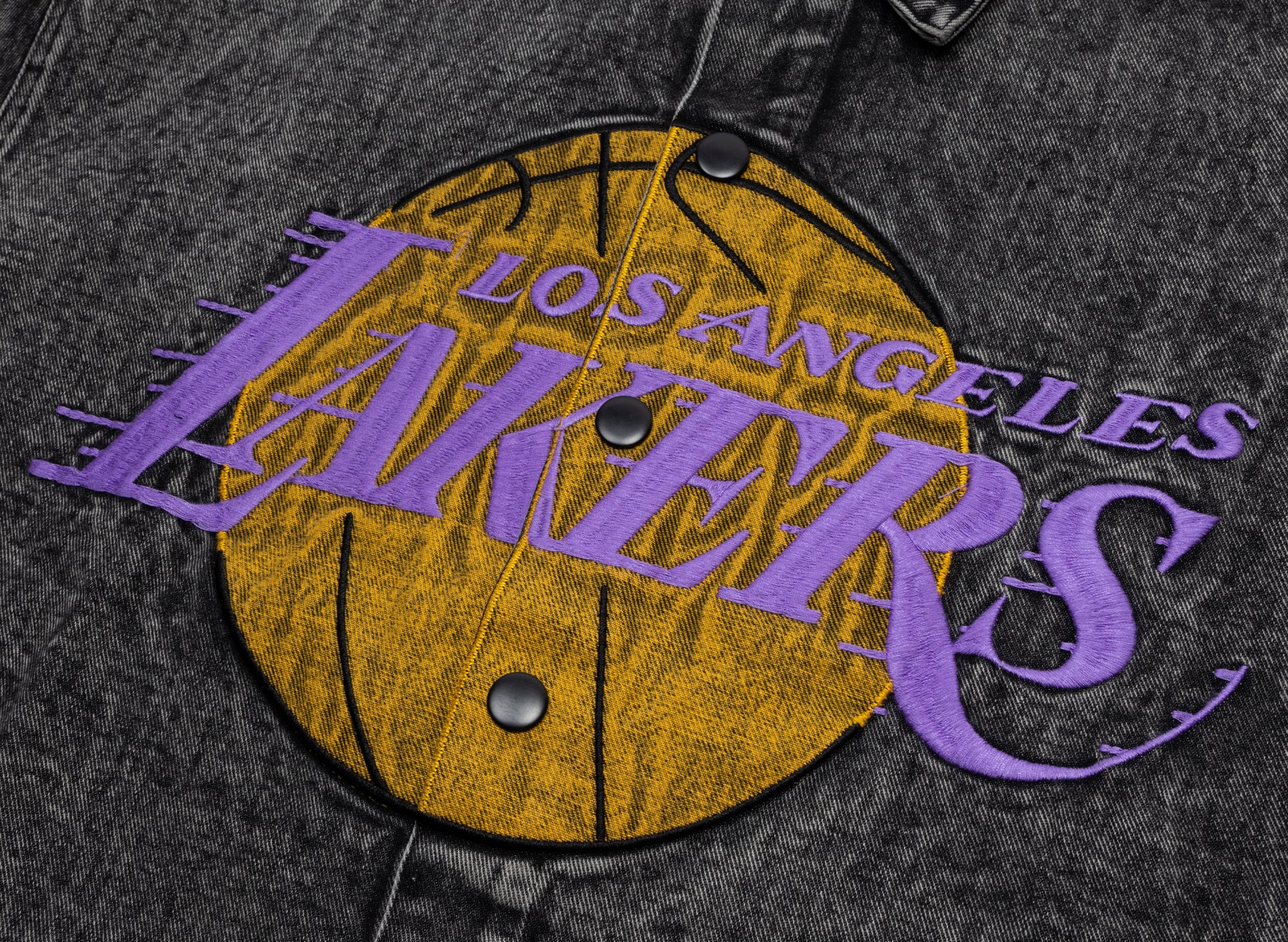 Purple Brand Los Angeles Lakers Snap Shirt - Image 3