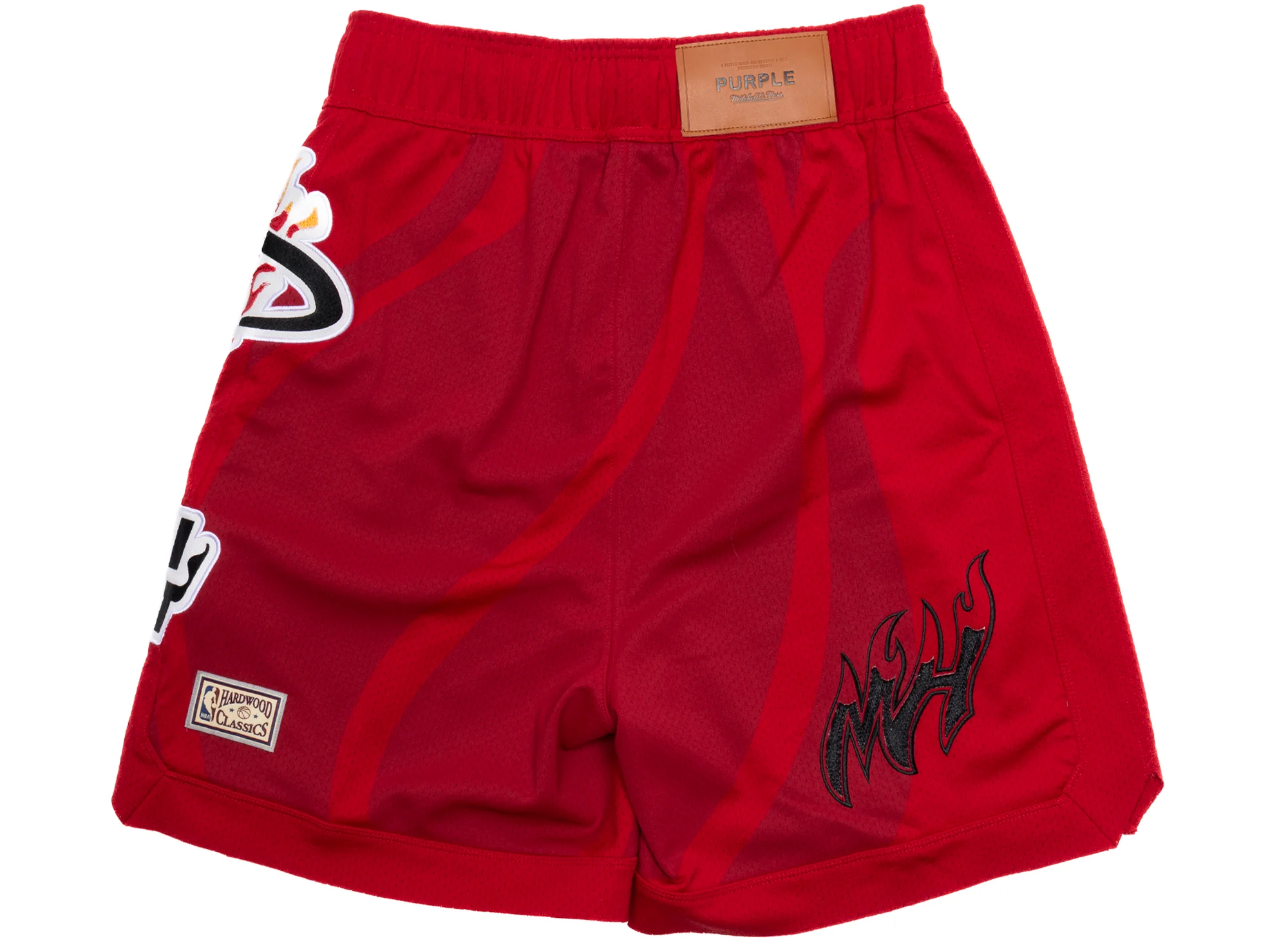 Purple Brand Miami Heat Mesh Shorts - Image 2