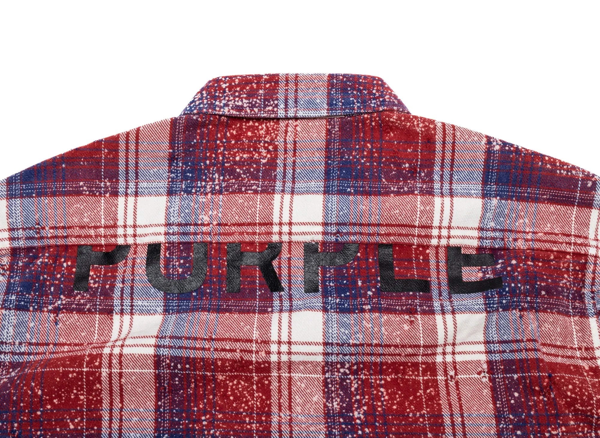 Purple Brand Plaid L/S Shirt - Image 2
