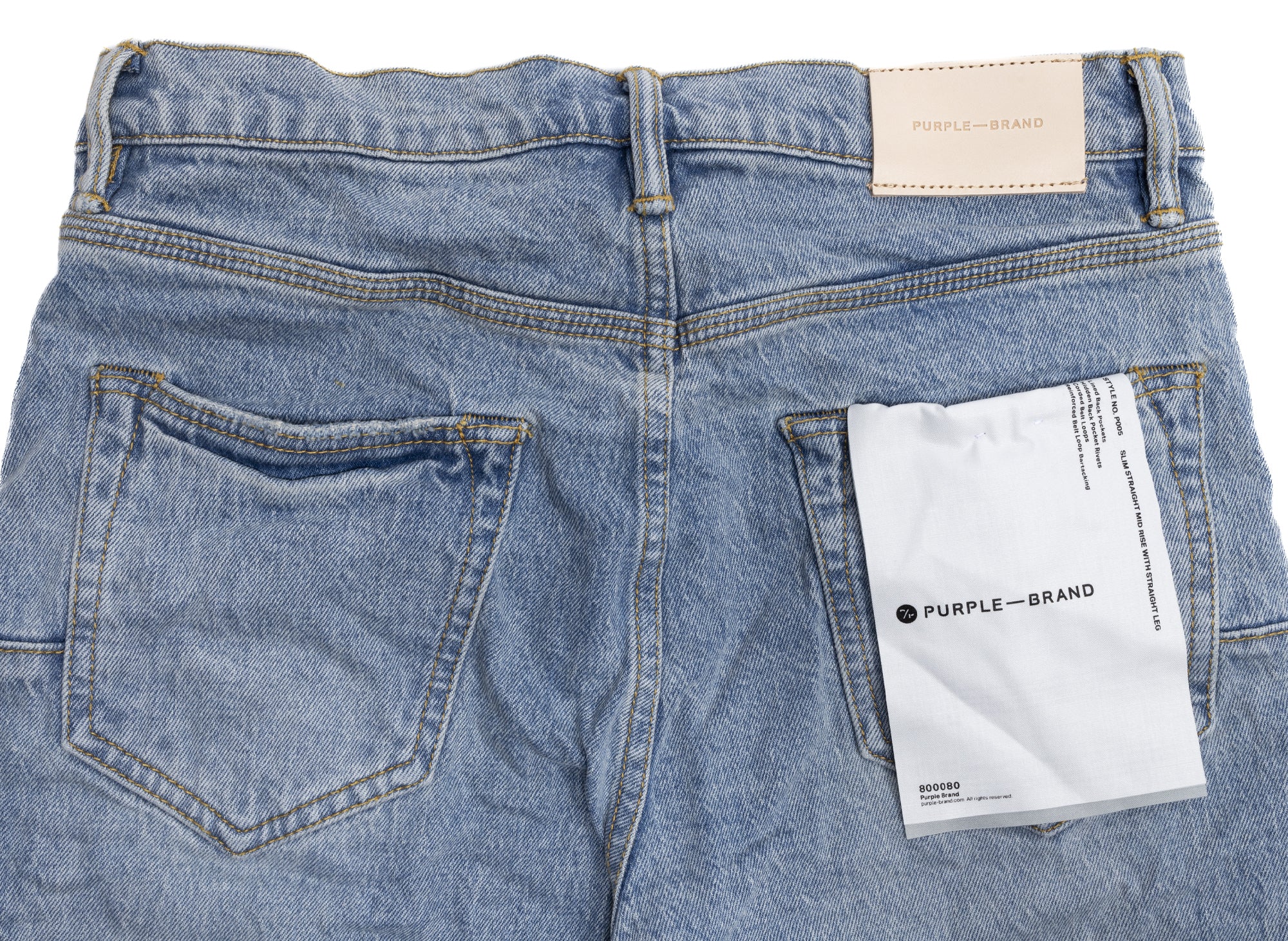 Purple Brand Subtle Dirty Jeans - Image 2