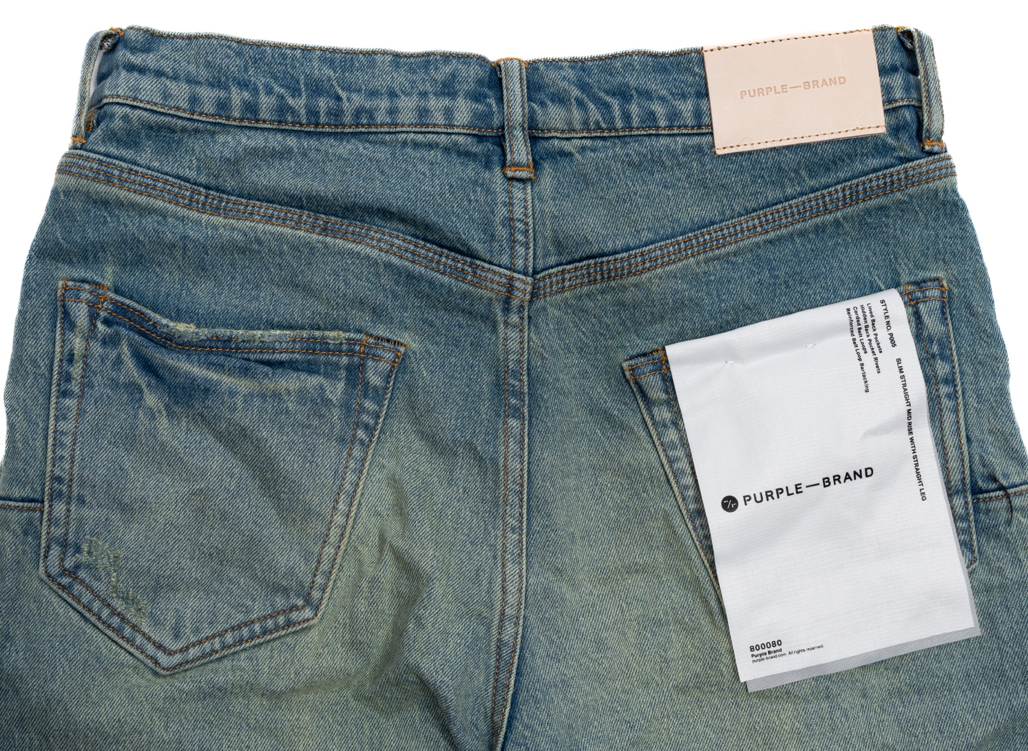 Purple Brand Vintage Dirty Jeans - Image 2