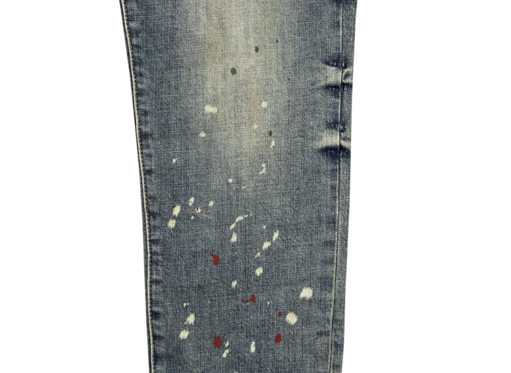 Purple Brand Vintage Spotted Indigo Jeans - Image 2