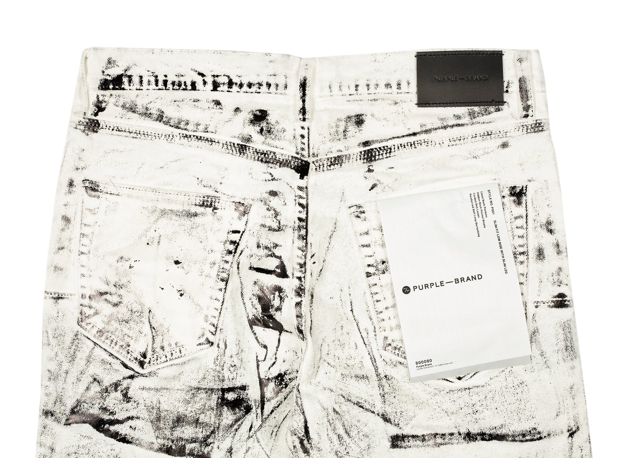 Purple Brand White X-Ray Jeans - Image 2