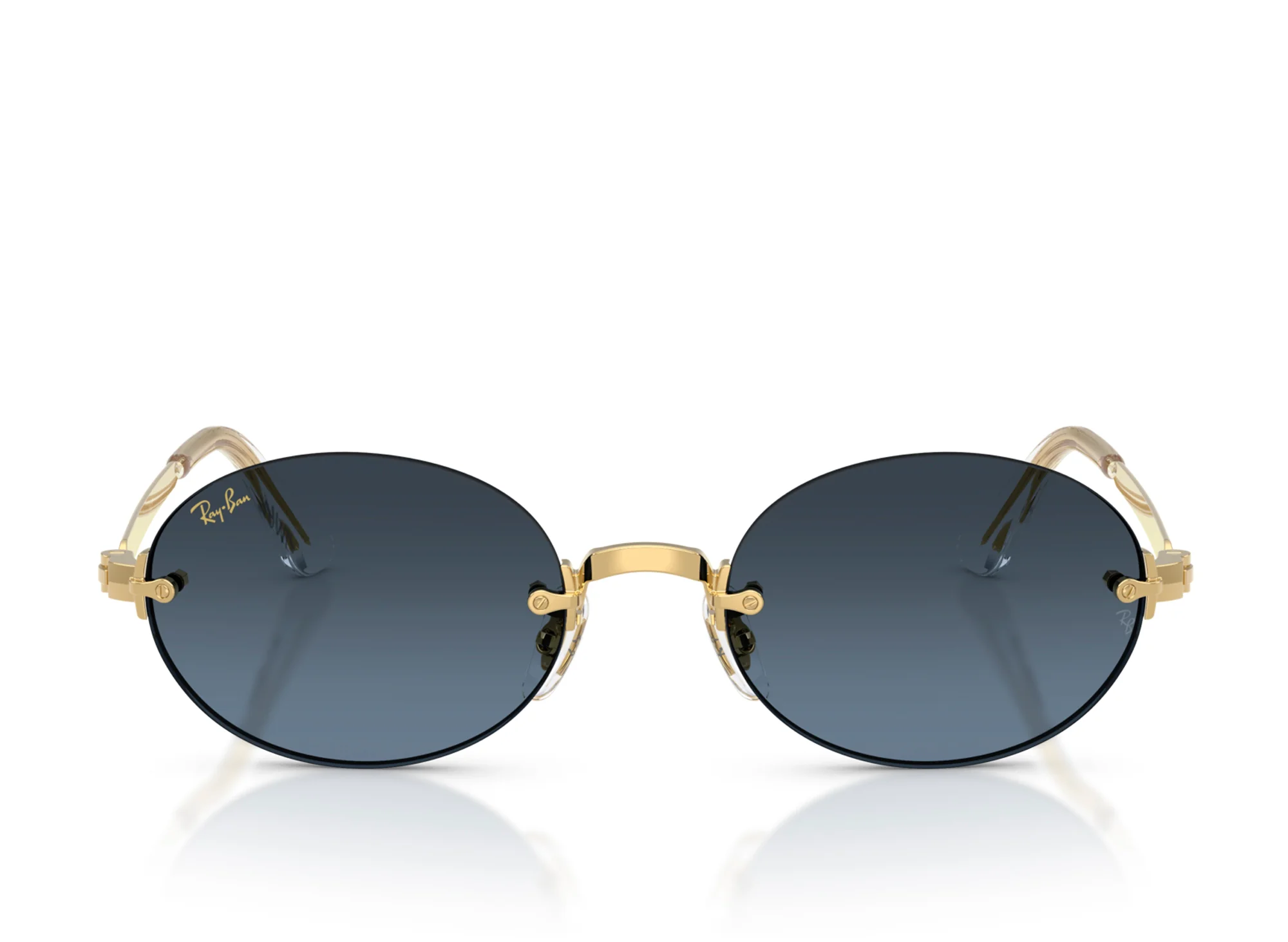 Ray Ban x A$ap Rocky Arista Frame with Blue Gradient Dark Grey Lenses - Image 2