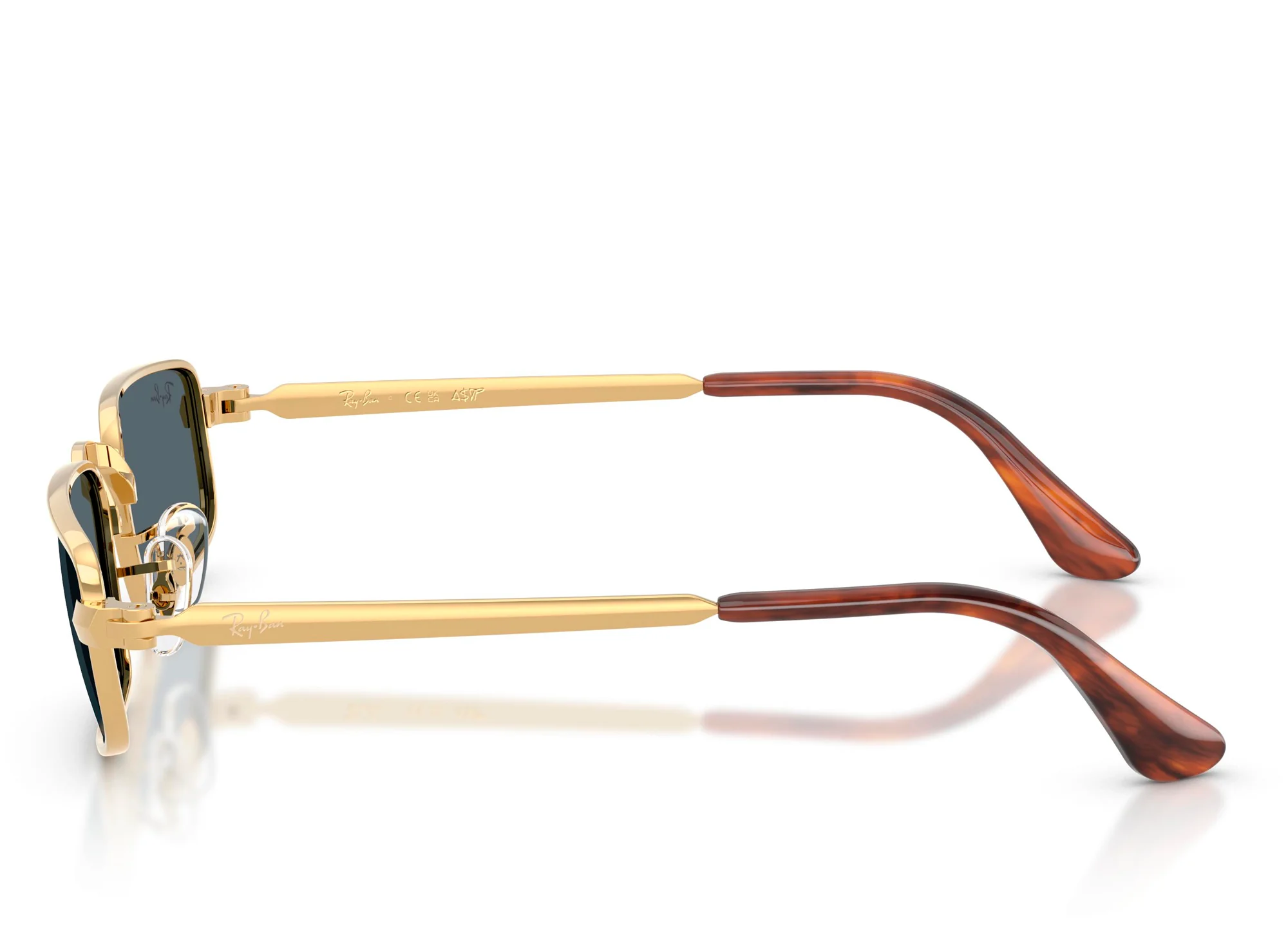 Ray Ban x A$ap Rocky Arista Frame with Blue Lenses - Image 4