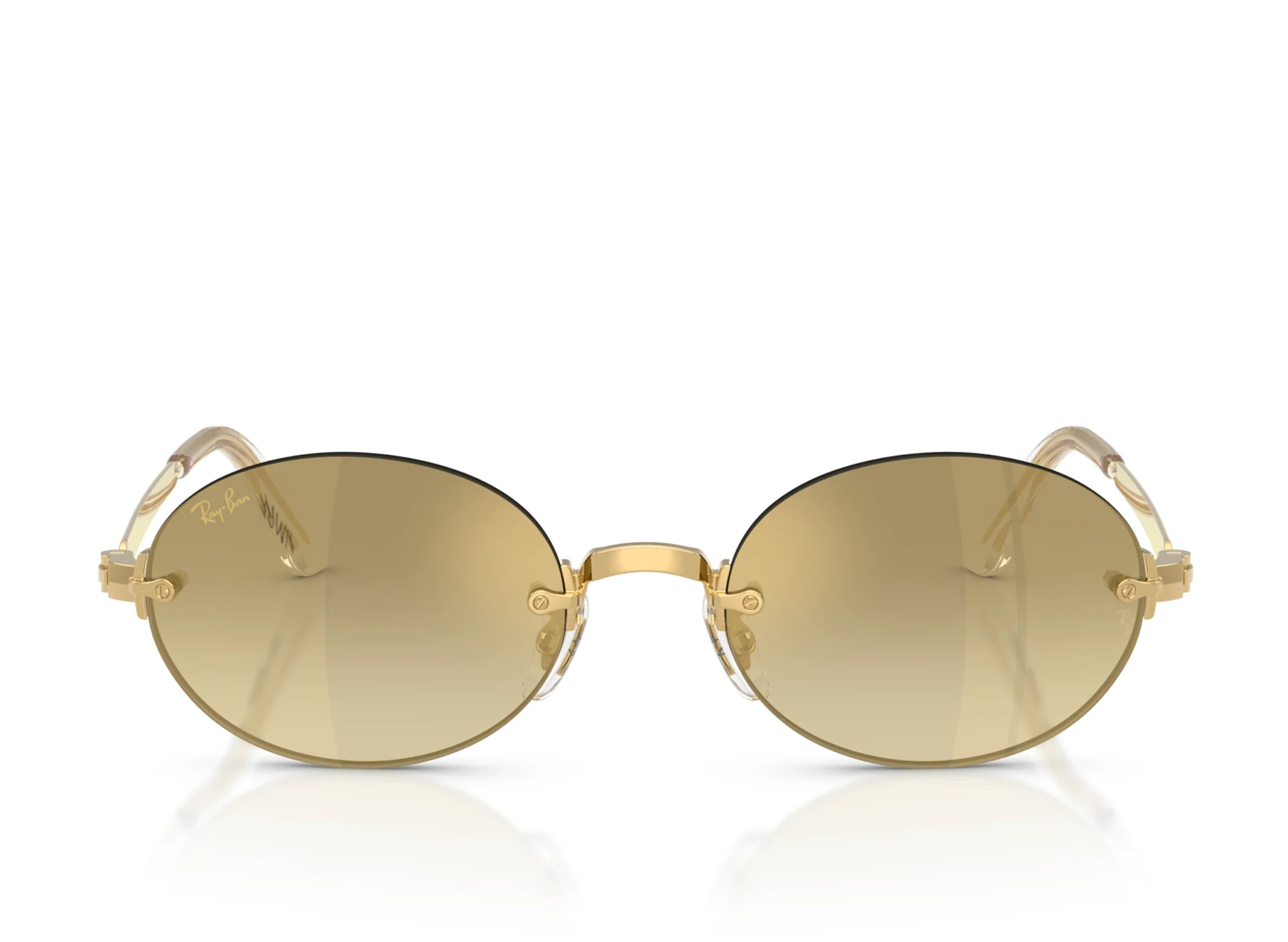 Ray Ban x A$ap Rocky Arista Frame with Brown Mirror Gold Gradient Lenses - Image 2