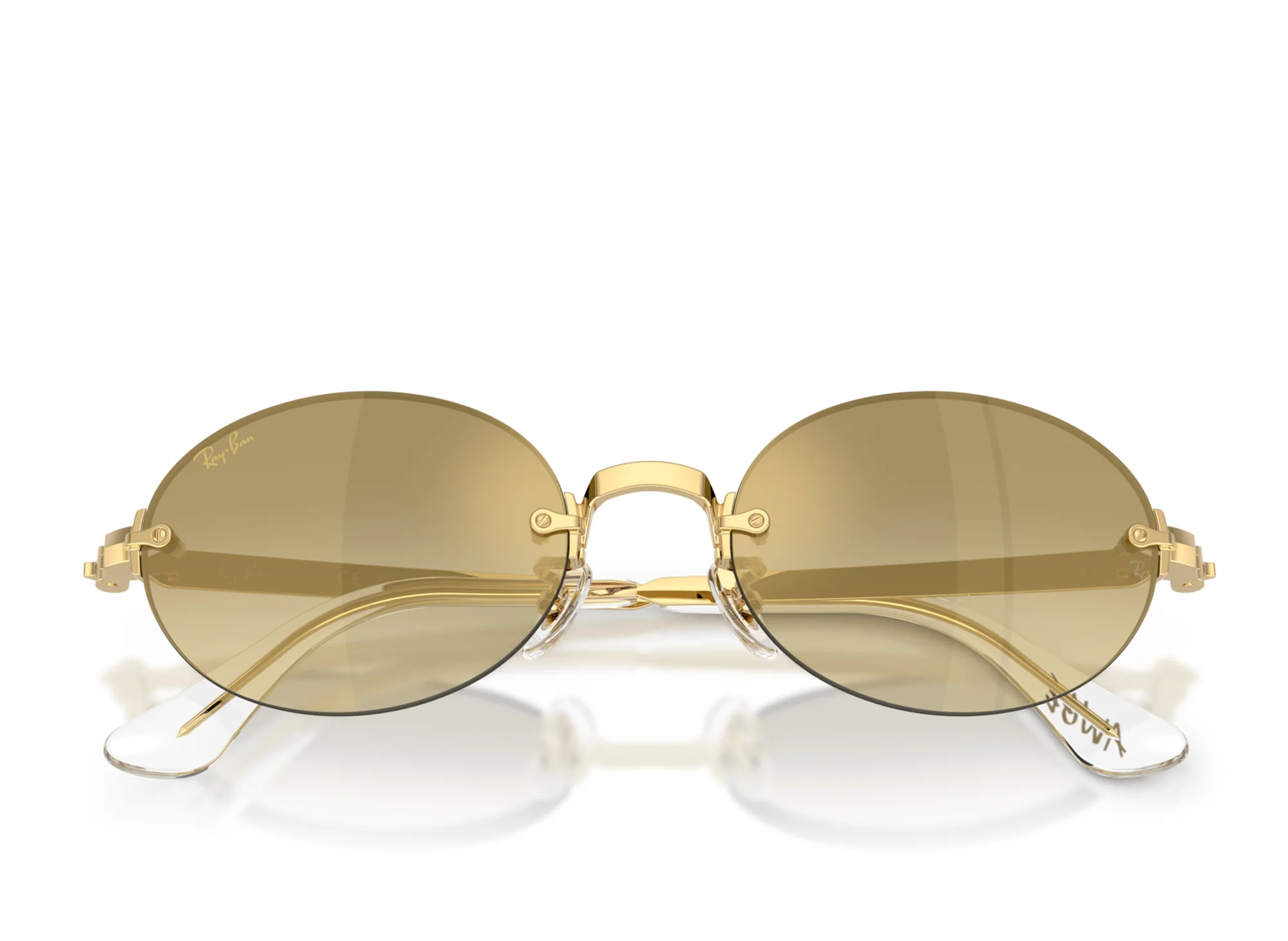 Ray Ban x A$ap Rocky Arista Frame with Brown Mirror Gold Gradient Lenses - Image 5