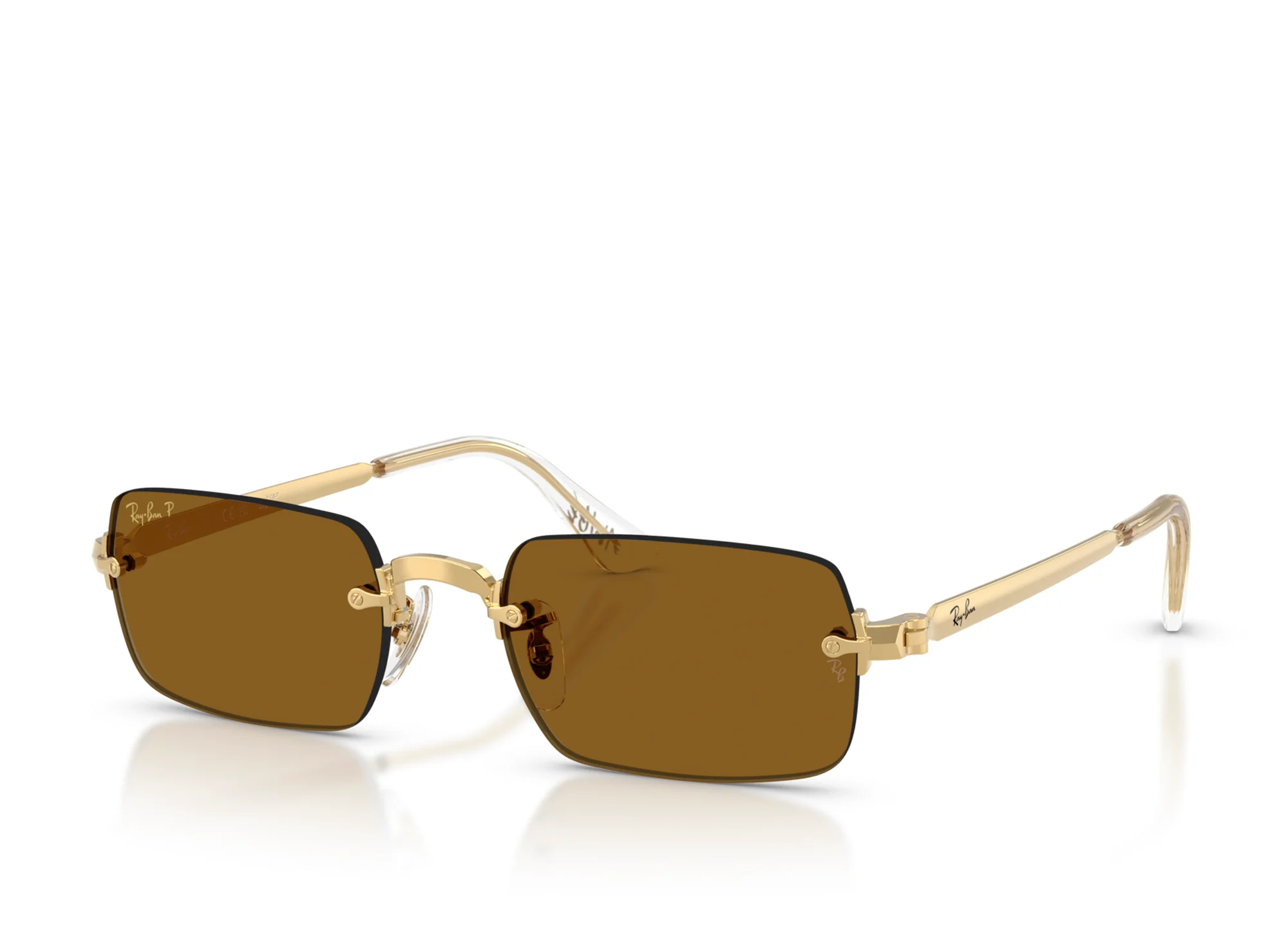 Ray Ban x A$ap Rocky Arista Frame with Dark Brown Polar Lenses - Image 3