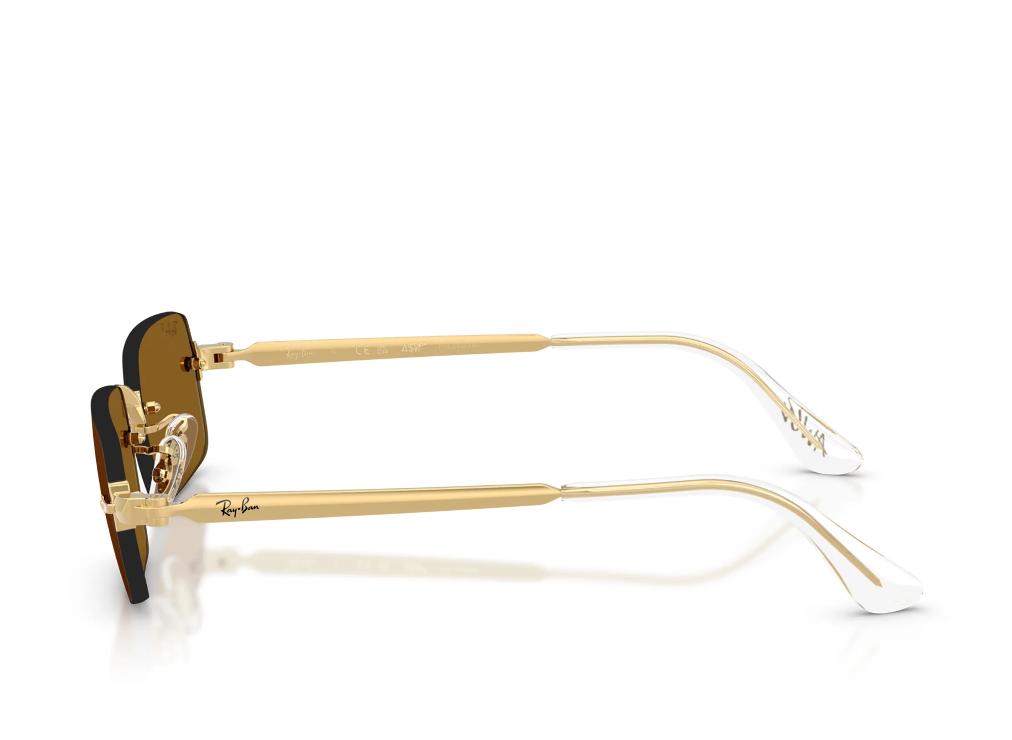 Ray Ban x A$ap Rocky Arista Frame with Dark Brown Polar Lenses - Image 4
