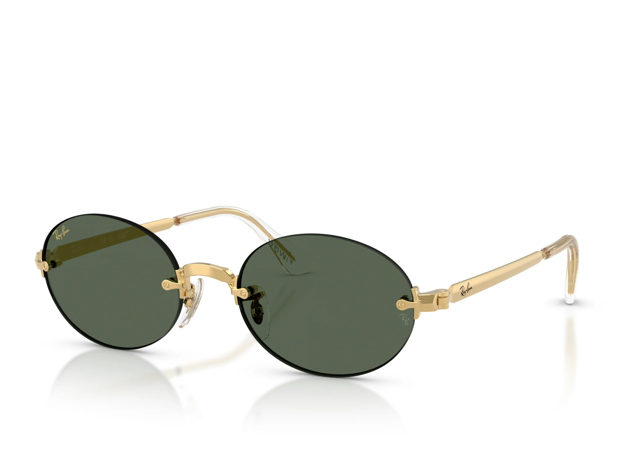 Ray Ban x A$ap Rocky Arista Frame with Dark Green Lenses - Image 3