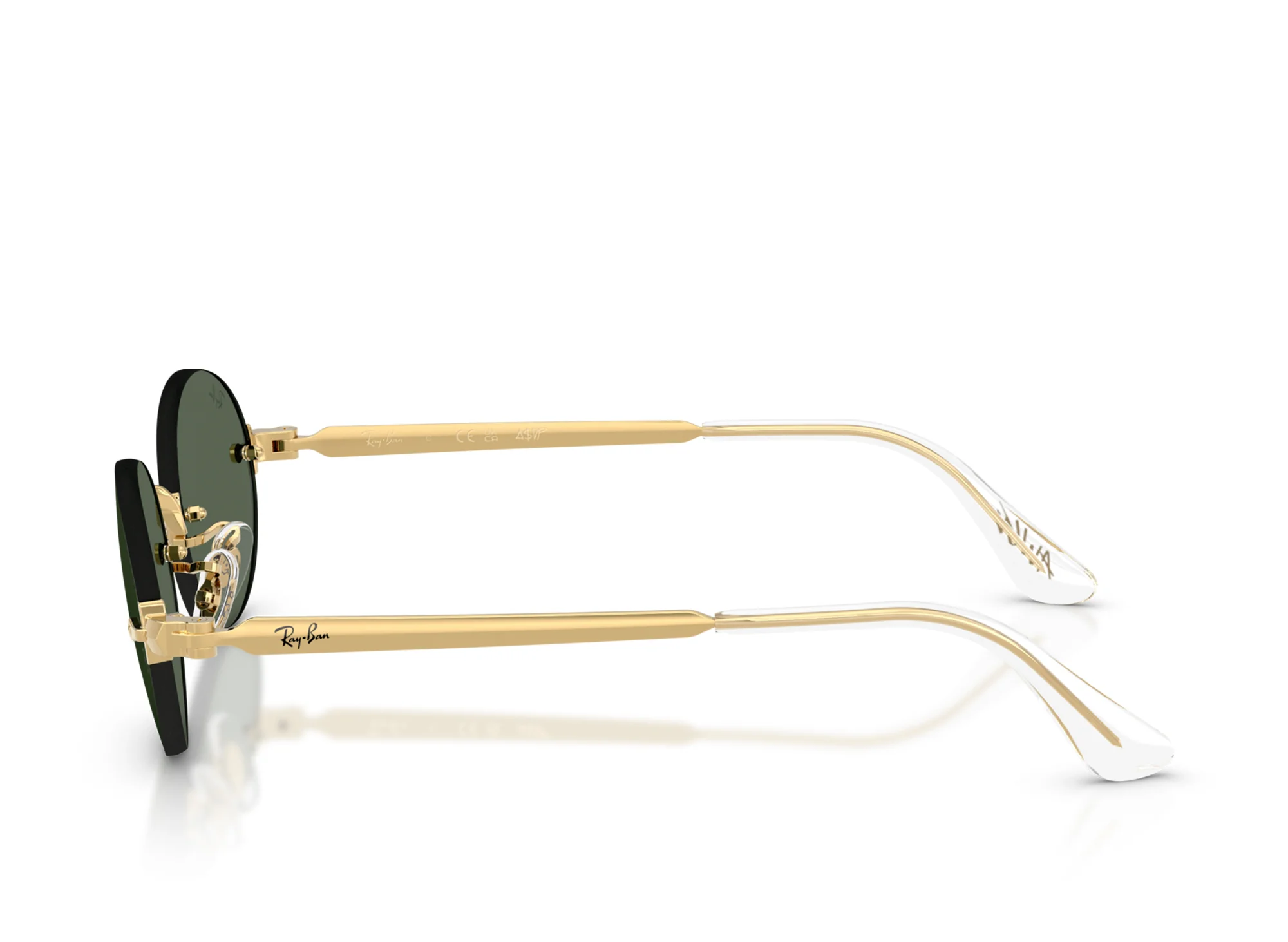 Ray Ban x A$ap Rocky Arista Frame with Dark Green Lenses - Image 4