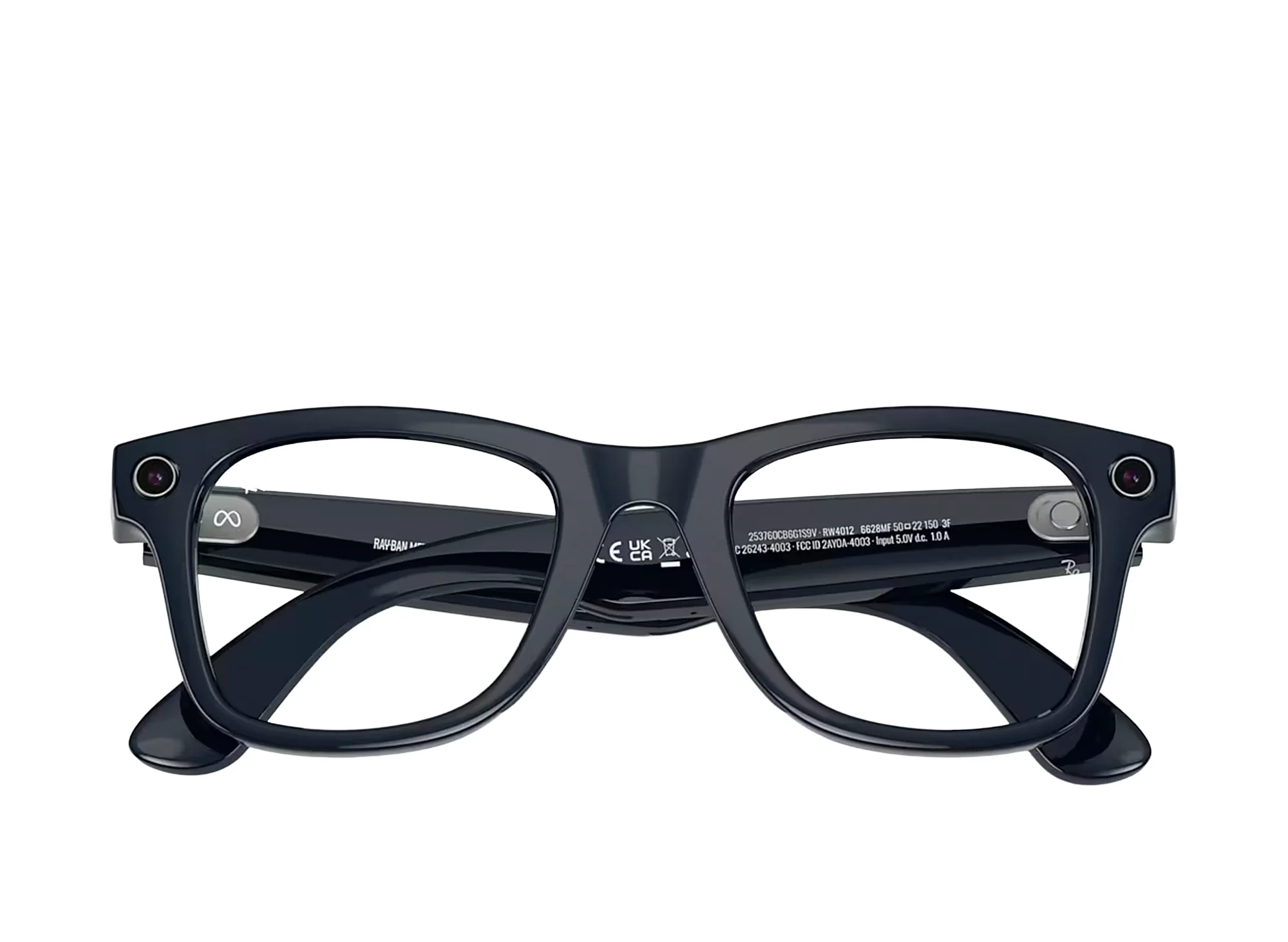 Ray-Ban Meta Wayfarer (Gen 2) Sunglasses in Shiny Cosmic Blue w/ Transitions Sapphire Lenses - Image 2