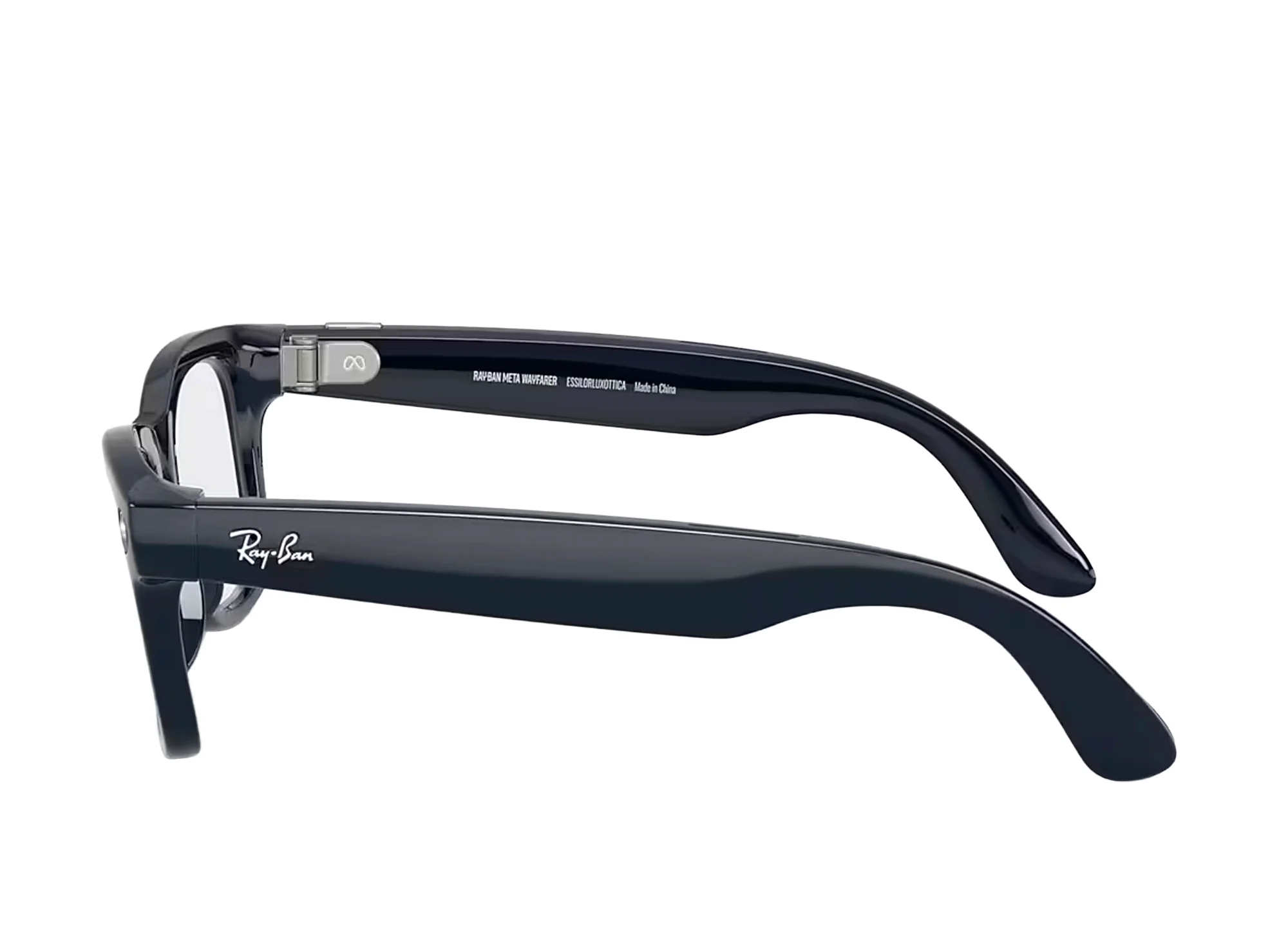 Ray-Ban Meta Wayfarer (Gen 2) Sunglasses in Shiny Cosmic Blue w/ Transitions Sapphire Lenses - Image 6