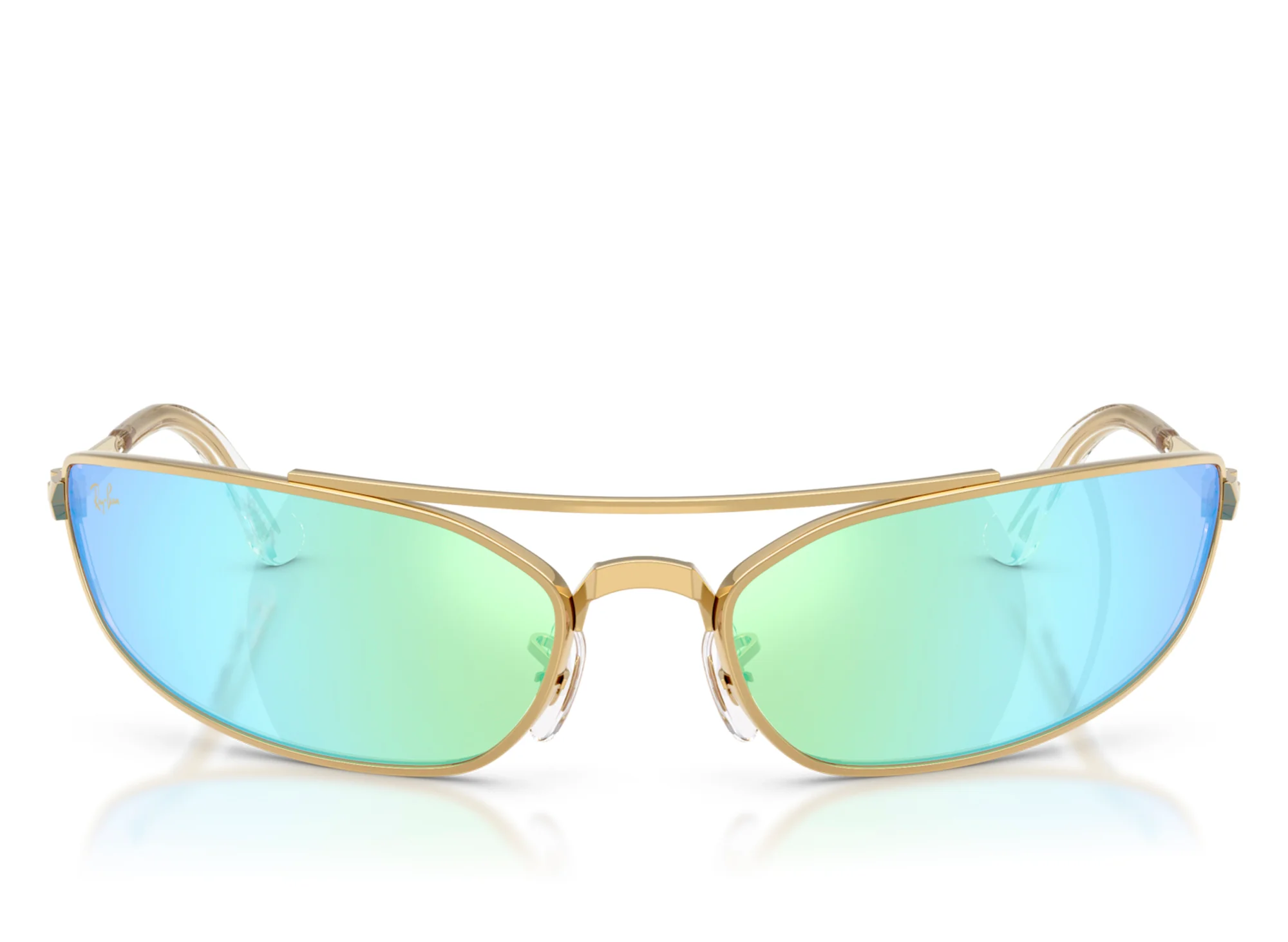 Ray Ban x A$AP Rocky Pinnacle Metal Arista Frame w/ Light Grey Mirror Blue - Image 3