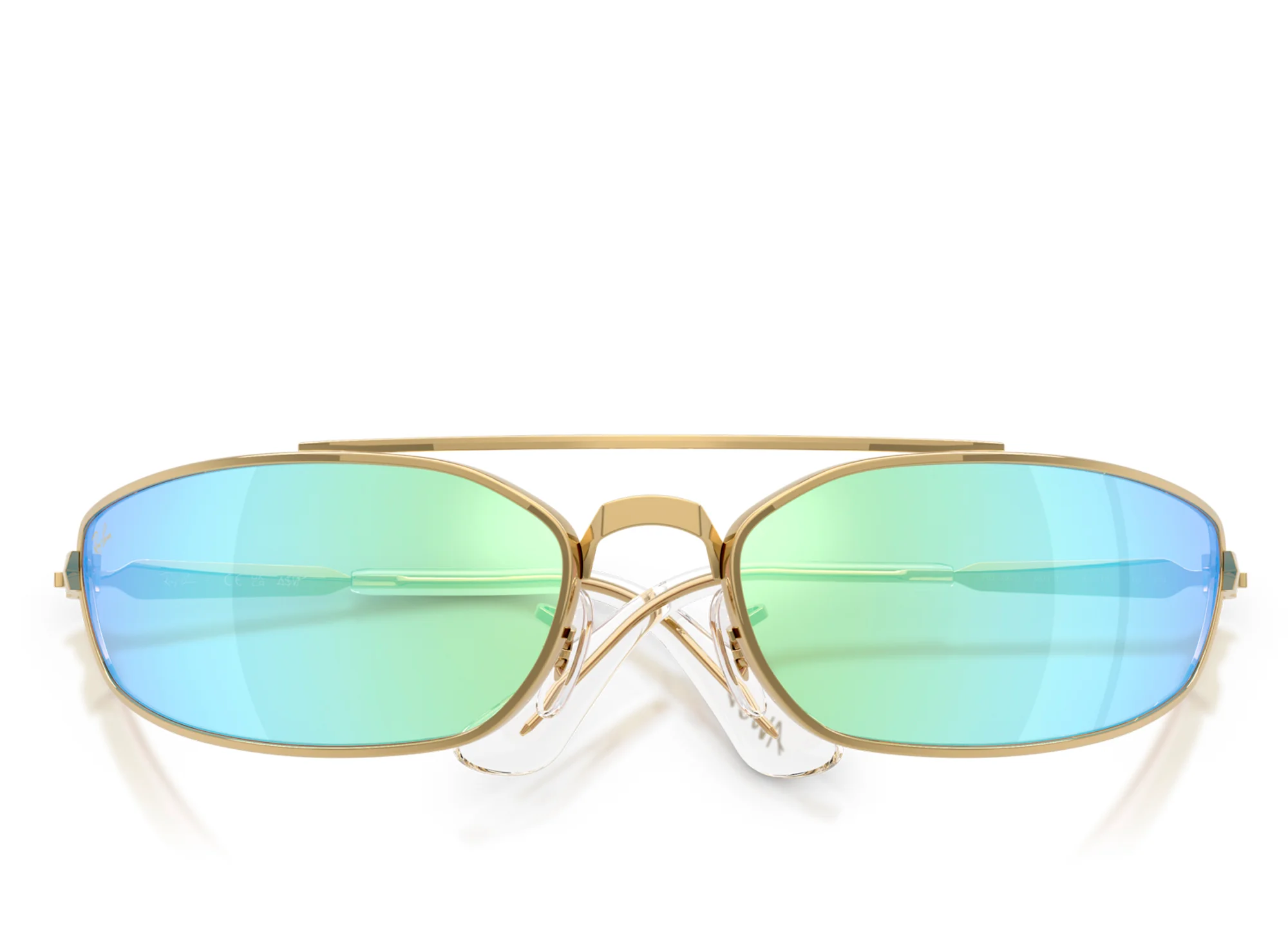 Ray Ban x A$AP Rocky Pinnacle Metal Arista Frame w/ Light Grey Mirror Blue - Image 4