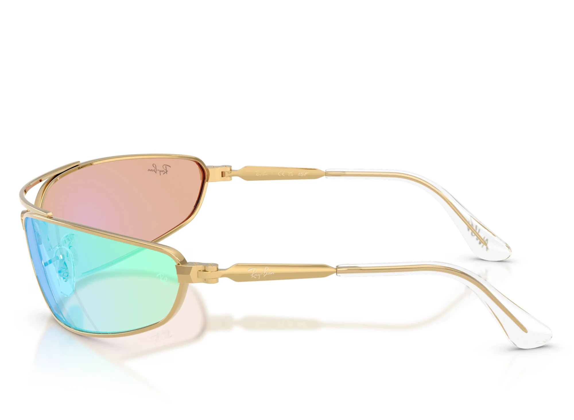 Ray Ban x A$AP Rocky Pinnacle Metal Arista Frame w/ Light Grey Mirror Blue - Image 5