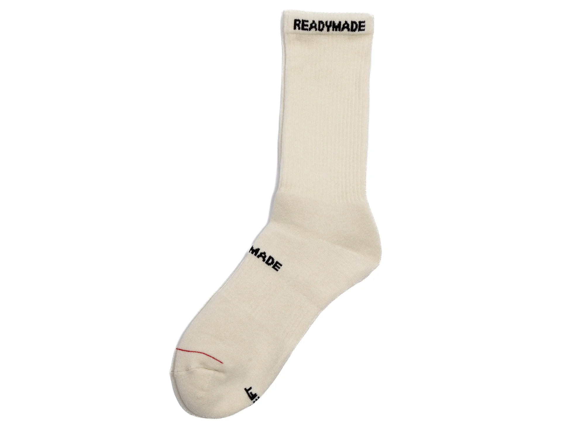 Readymade Socks in Ecru - Image 2