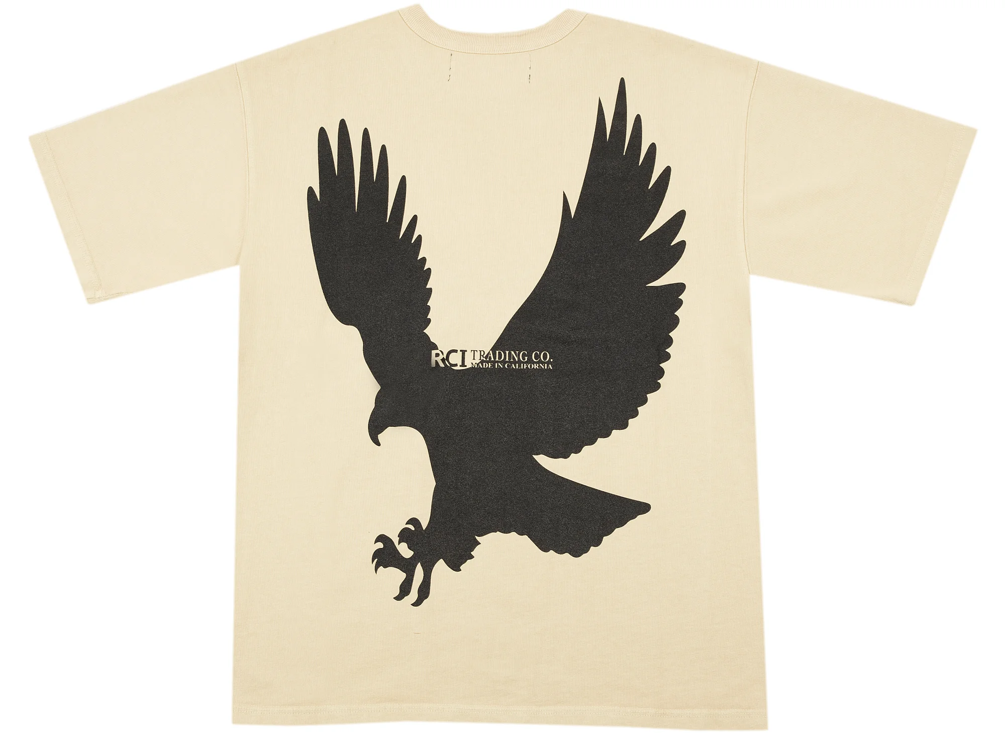 Reese Cooper Eagle of a Different Feather Tee in Khaki - Image 2