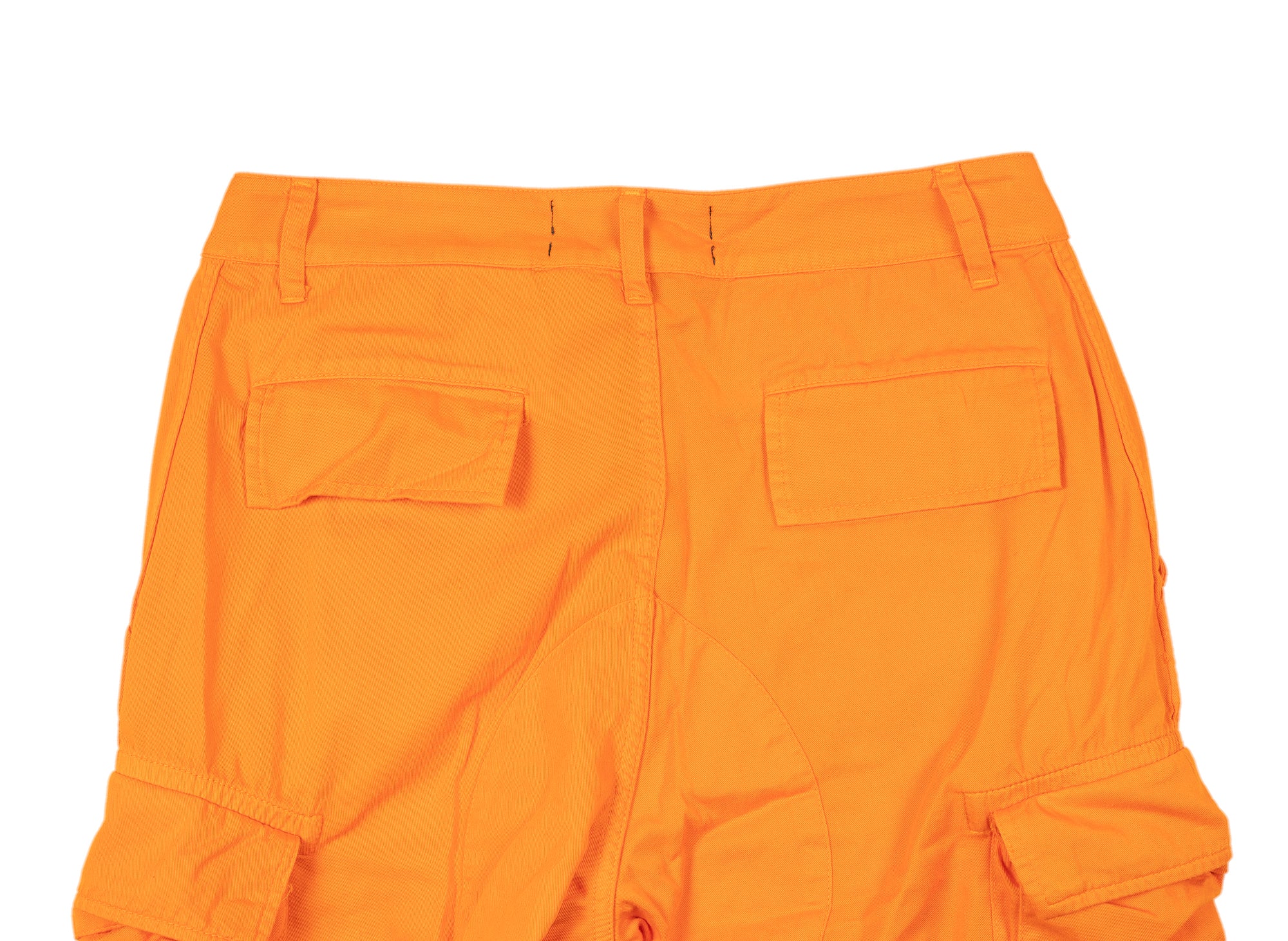 Reese Cooper Lightweight Cotton Cargo Pants in Orange - Image 2