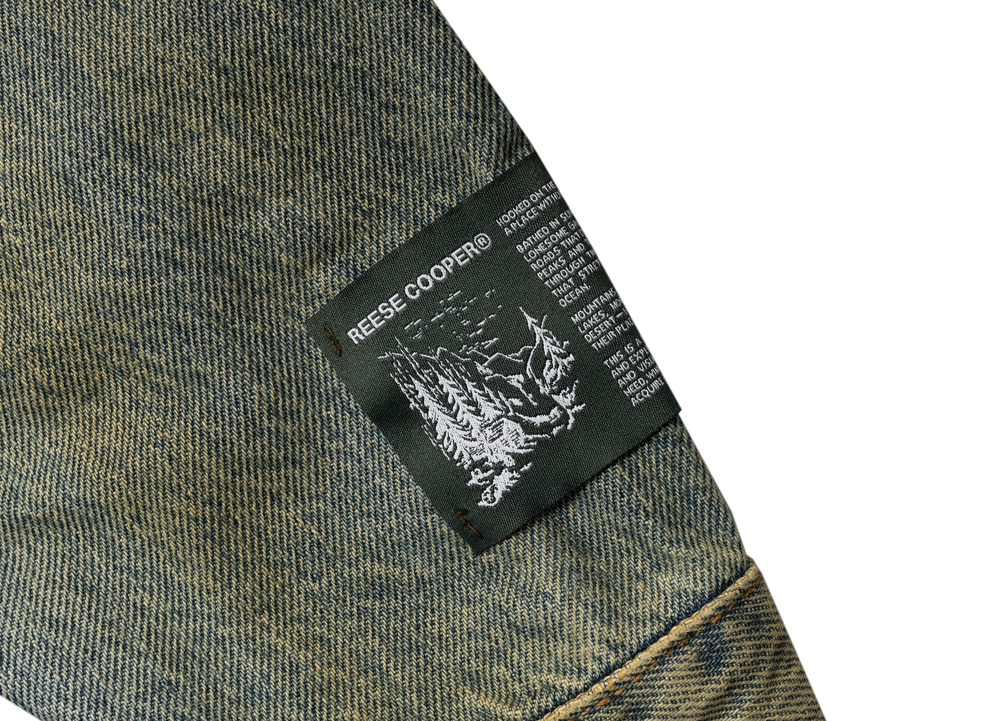 Reese Cooper Washed Denim Jacket - Image 4